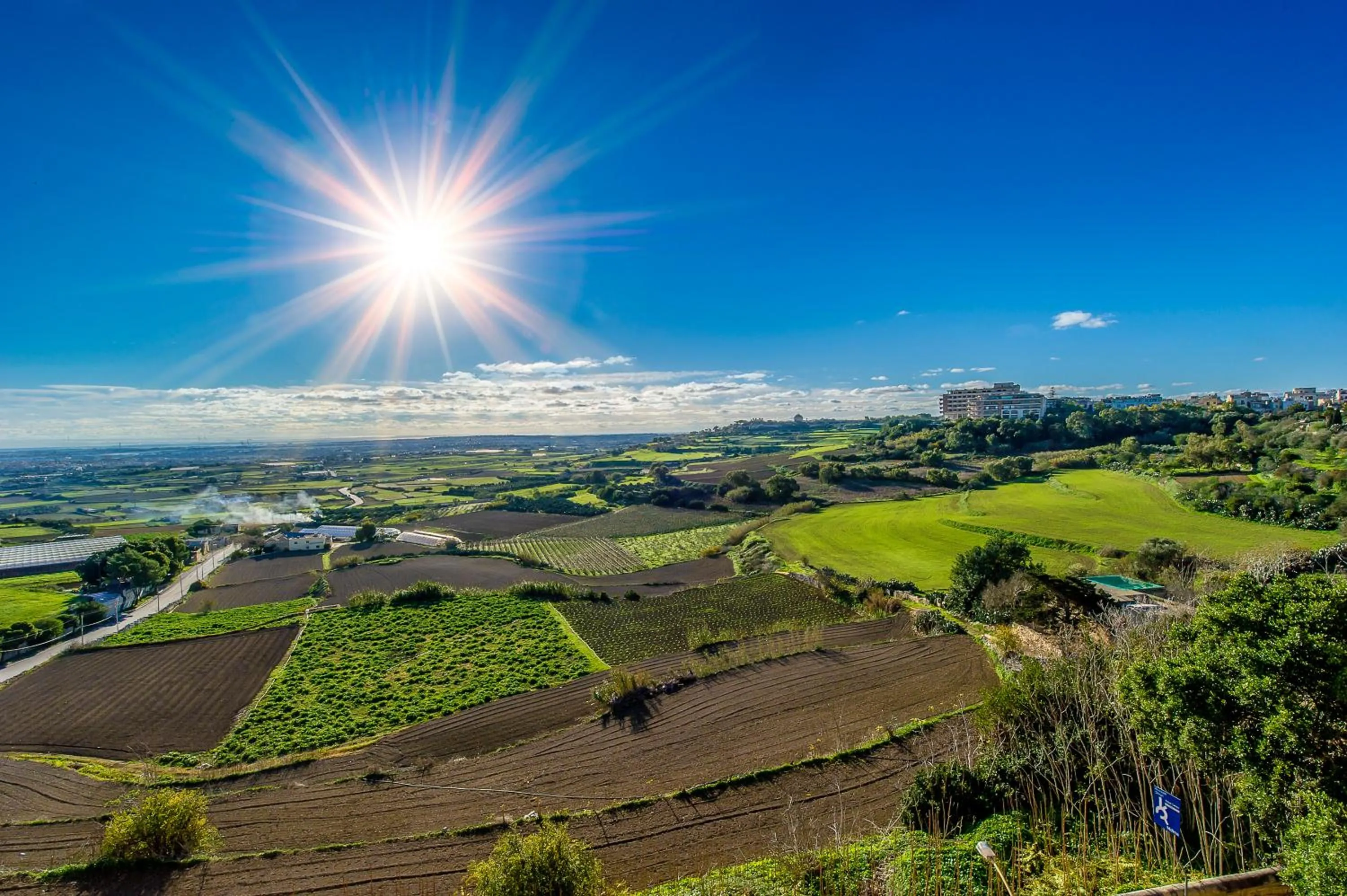 Natural landscape in Point de vue Guesthouse