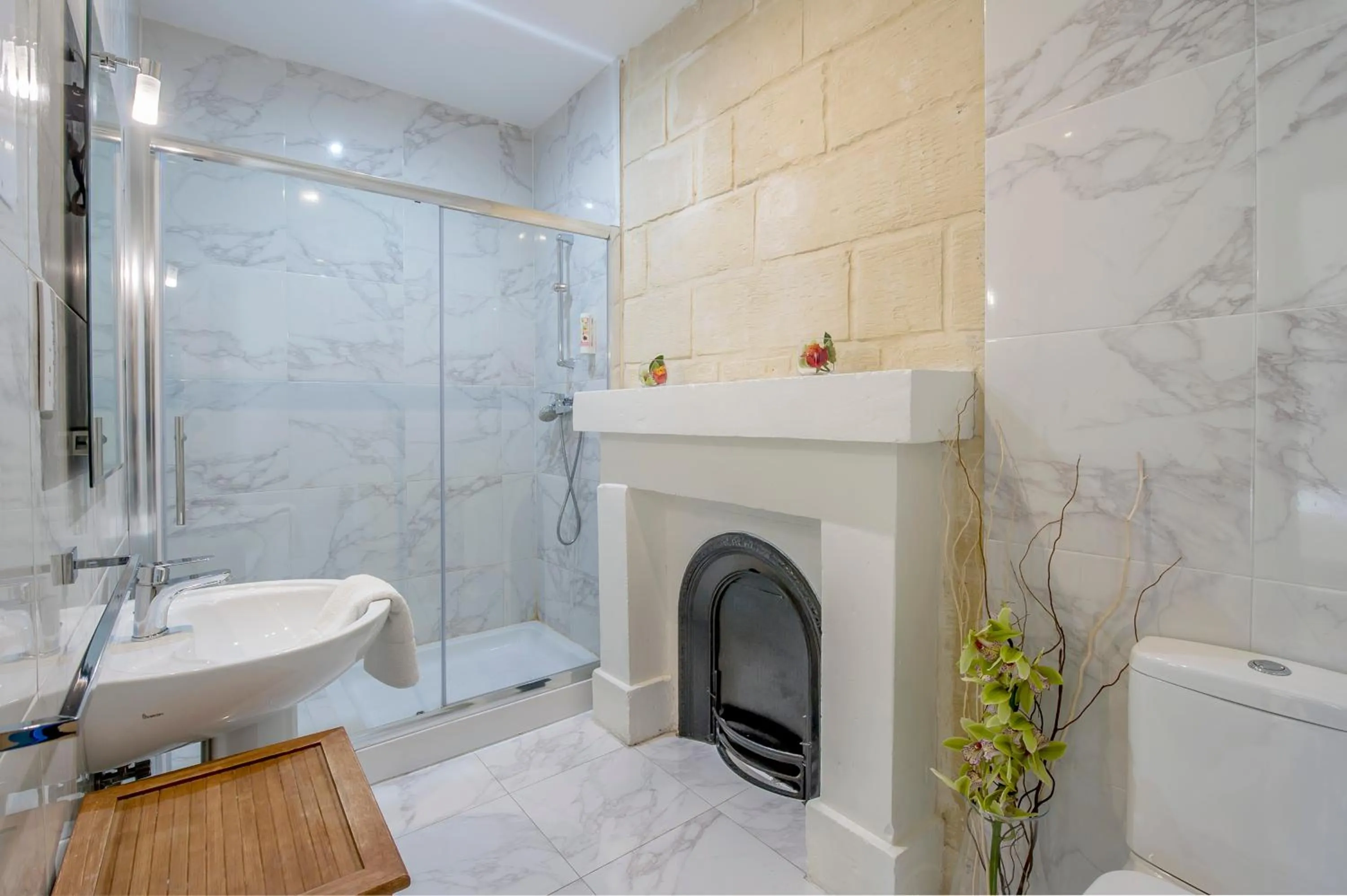 Bathroom in Point de vue Guesthouse