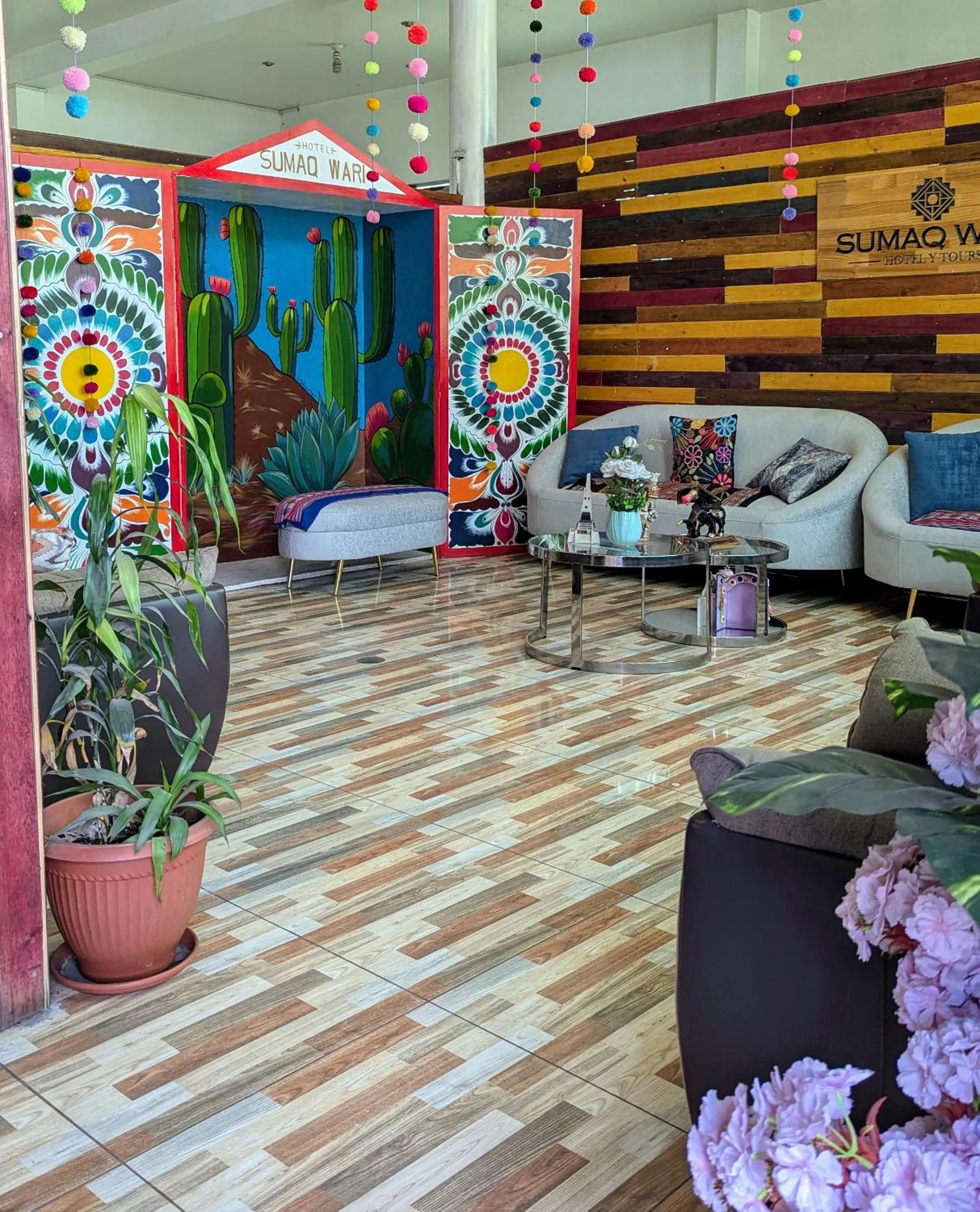 Lobby or reception in Sumaq Wari Hotel