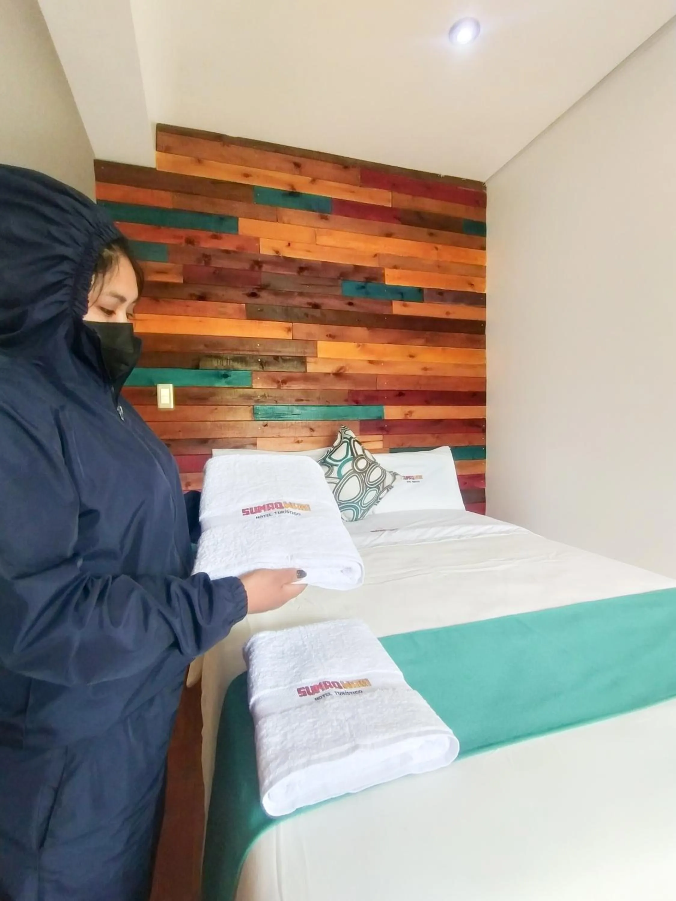 Photo of the whole room, Bed in Sumaq Wari Hotel