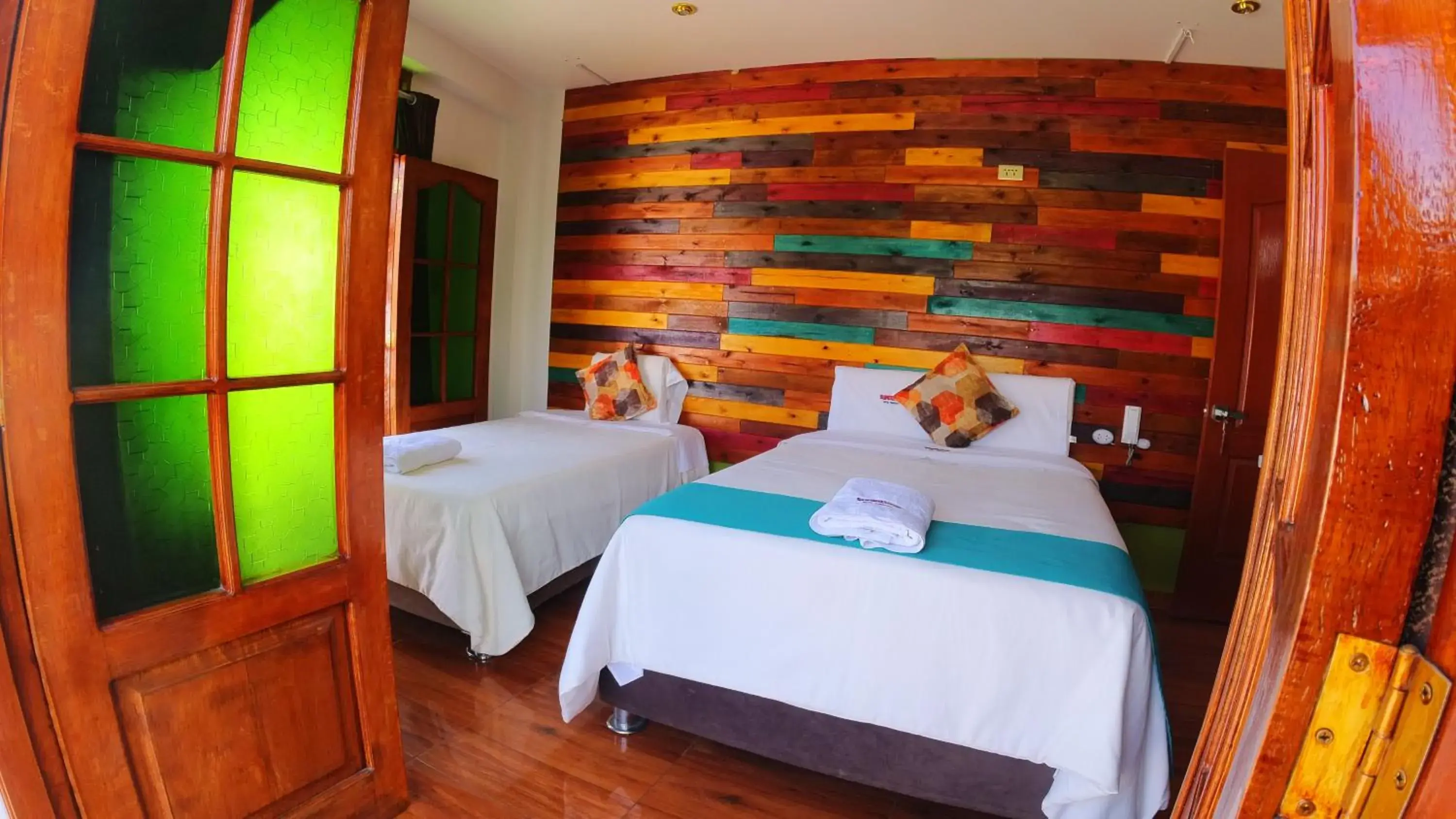 Standard Twin Room with Mountain View in Sumaq Wari Hotel Standard Twin Room with Mountain View in Sumaq Wari Hotel