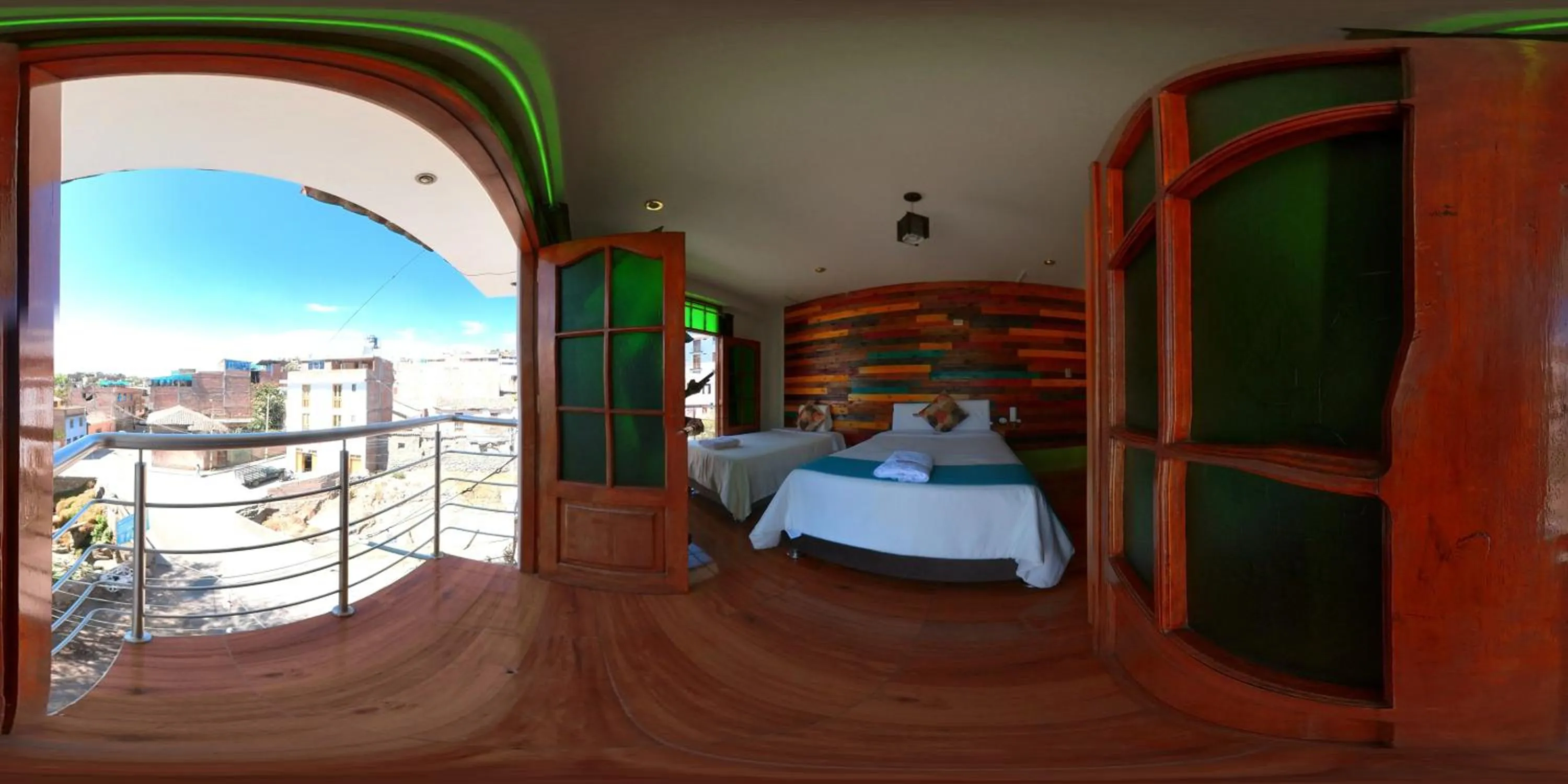Photo of the whole room, Bed in Sumaq Wari Hotel