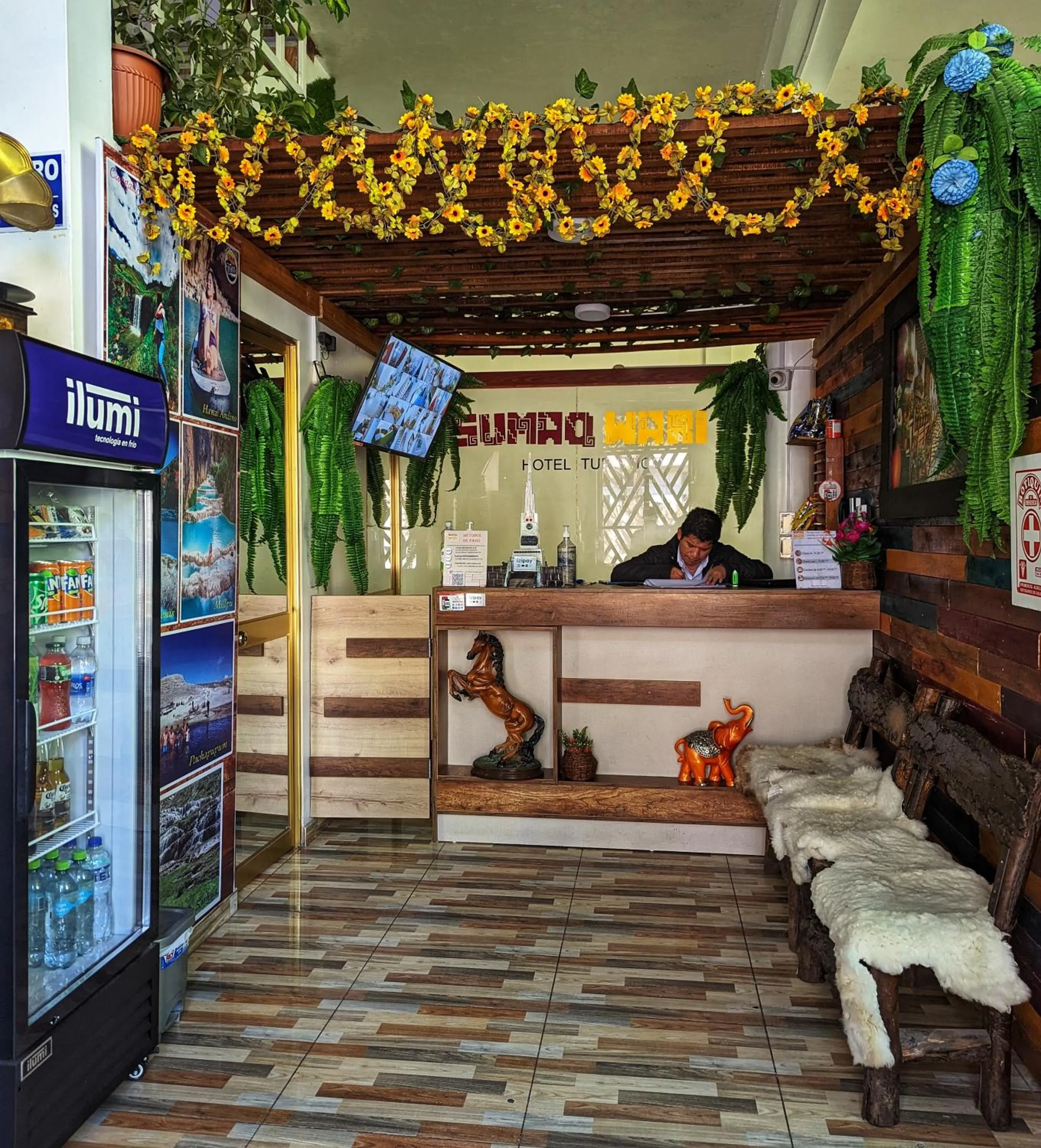 Lobby or reception in Sumaq Wari Hotel