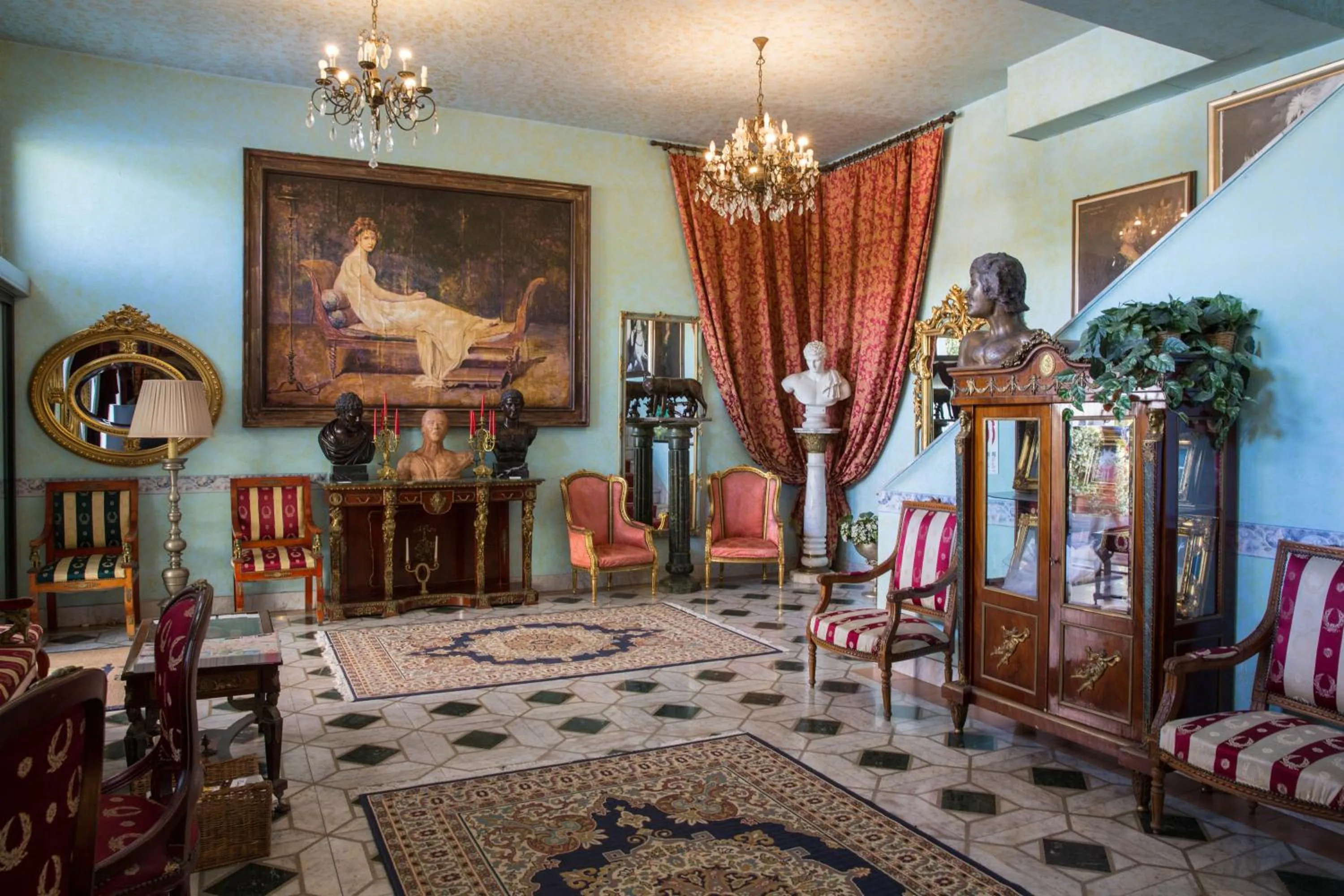 Lobby or reception in Hotel Giulietta e Romeo