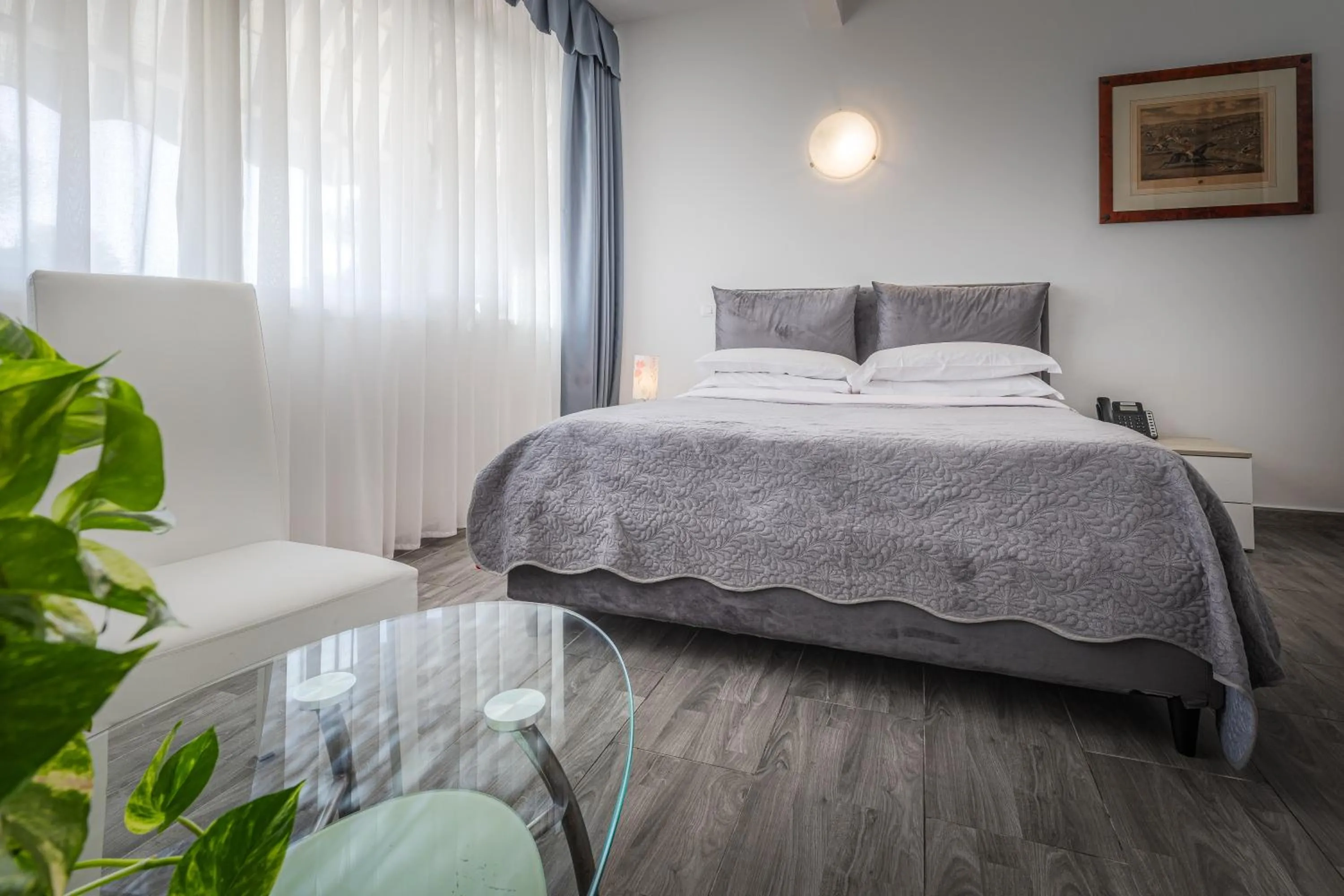 Bed in Hotel Giulietta e Romeo