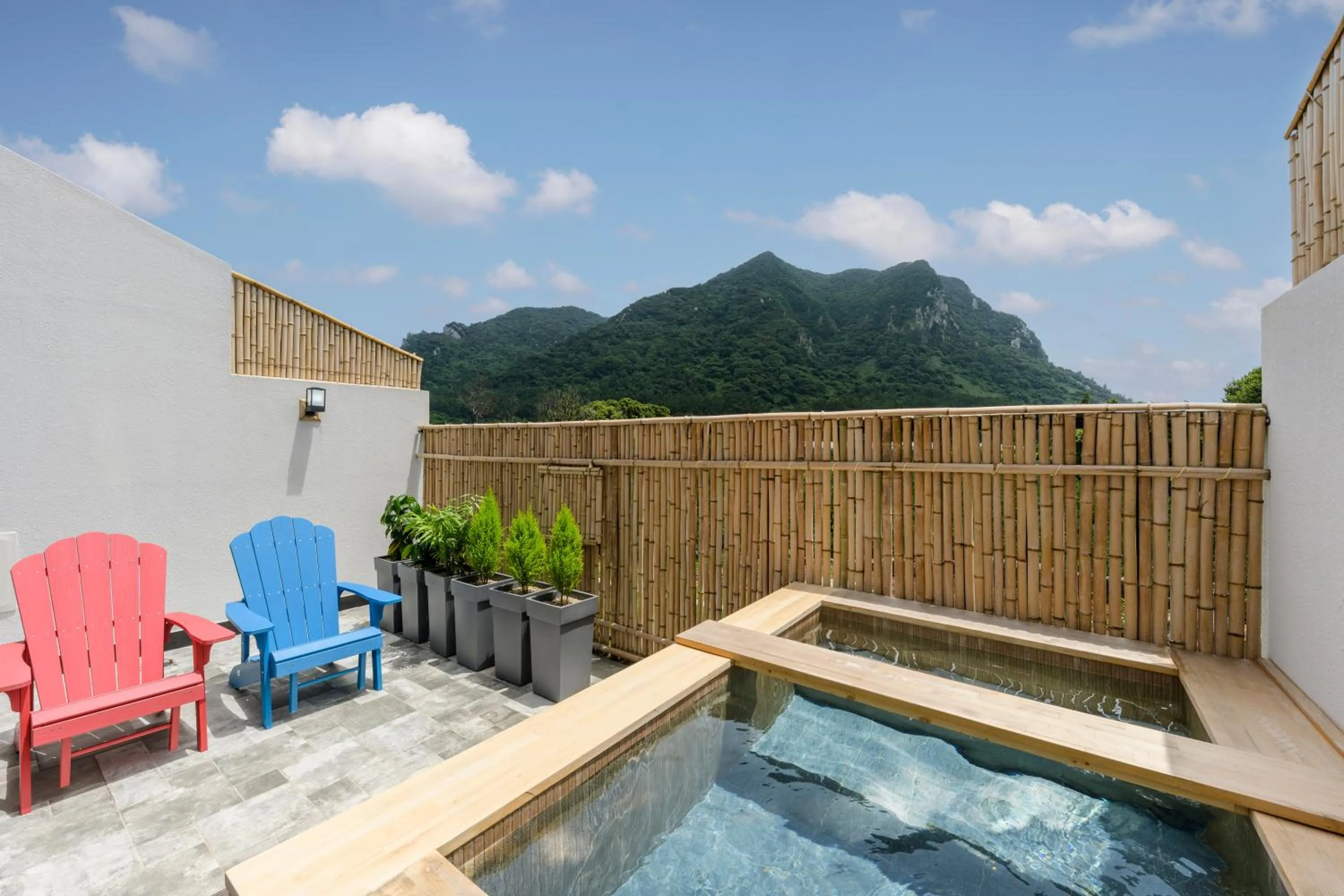 Mountain view in Hotel HaruSida