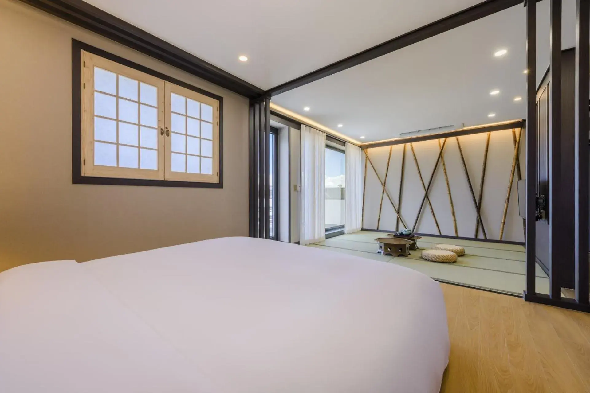 Bed in Hotel HaruSida Bed in Hotel HaruSida