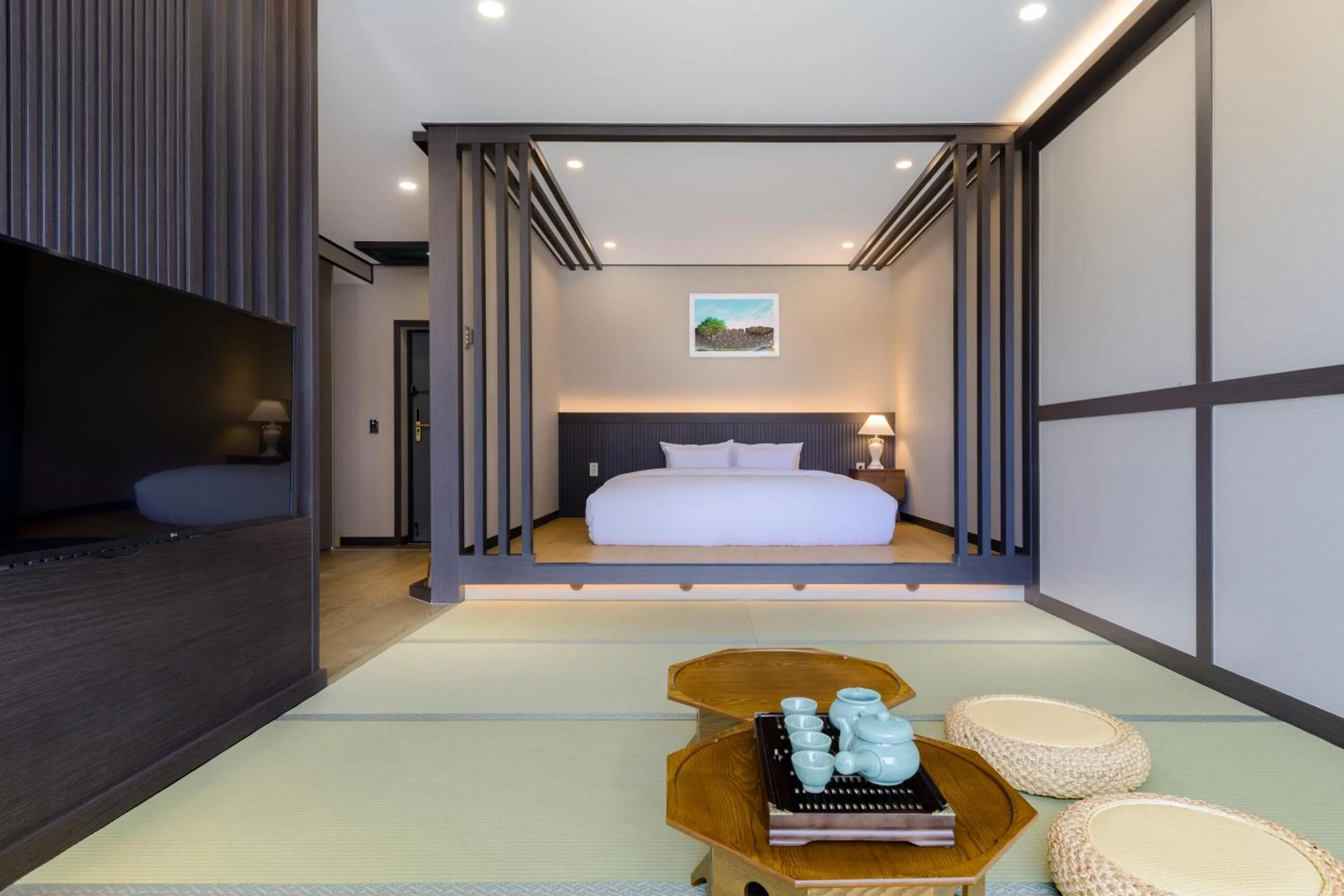 Bed in Hotel HaruSida