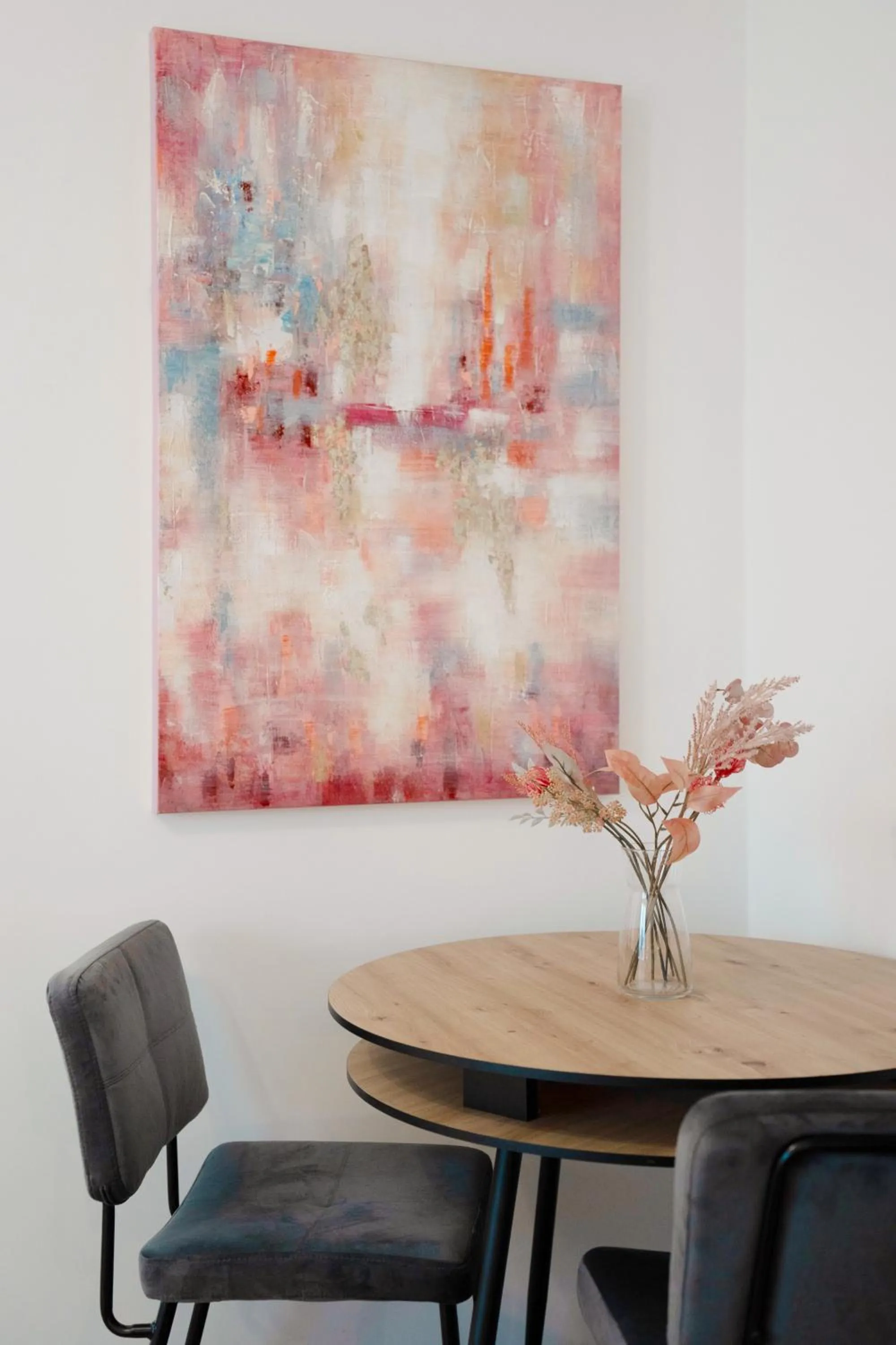 Living room in easy-flat Hauptplatz - City Center Apartments with a Kitchen