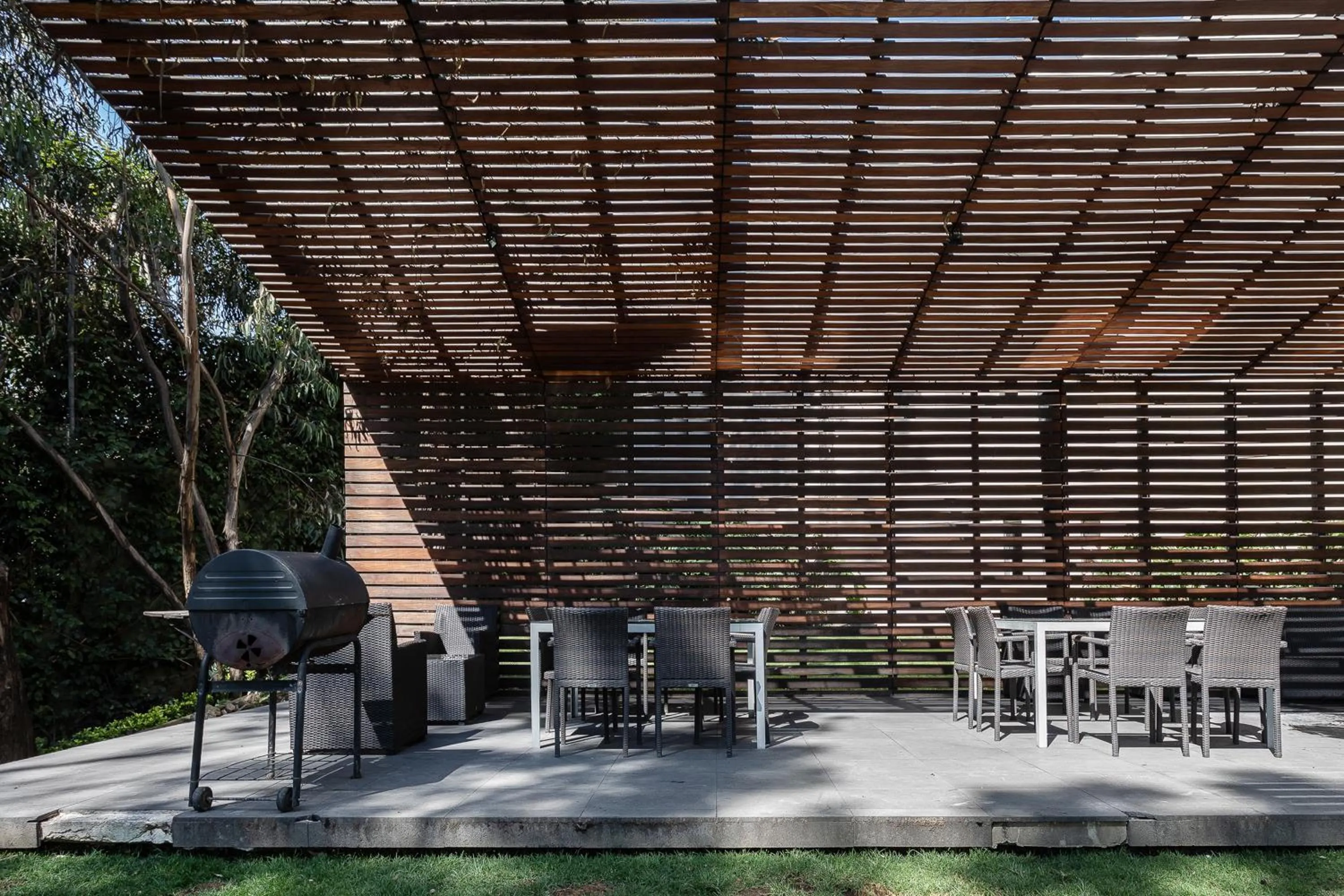 BBQ facilities in Capitalia Santa Fe
