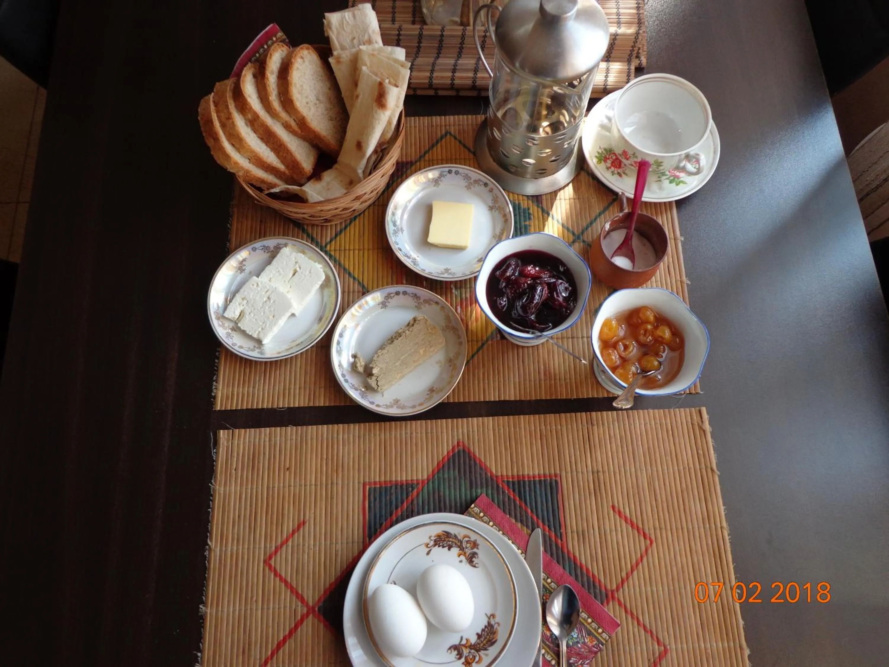 Food close-up in Artson B&B Vagharshapat