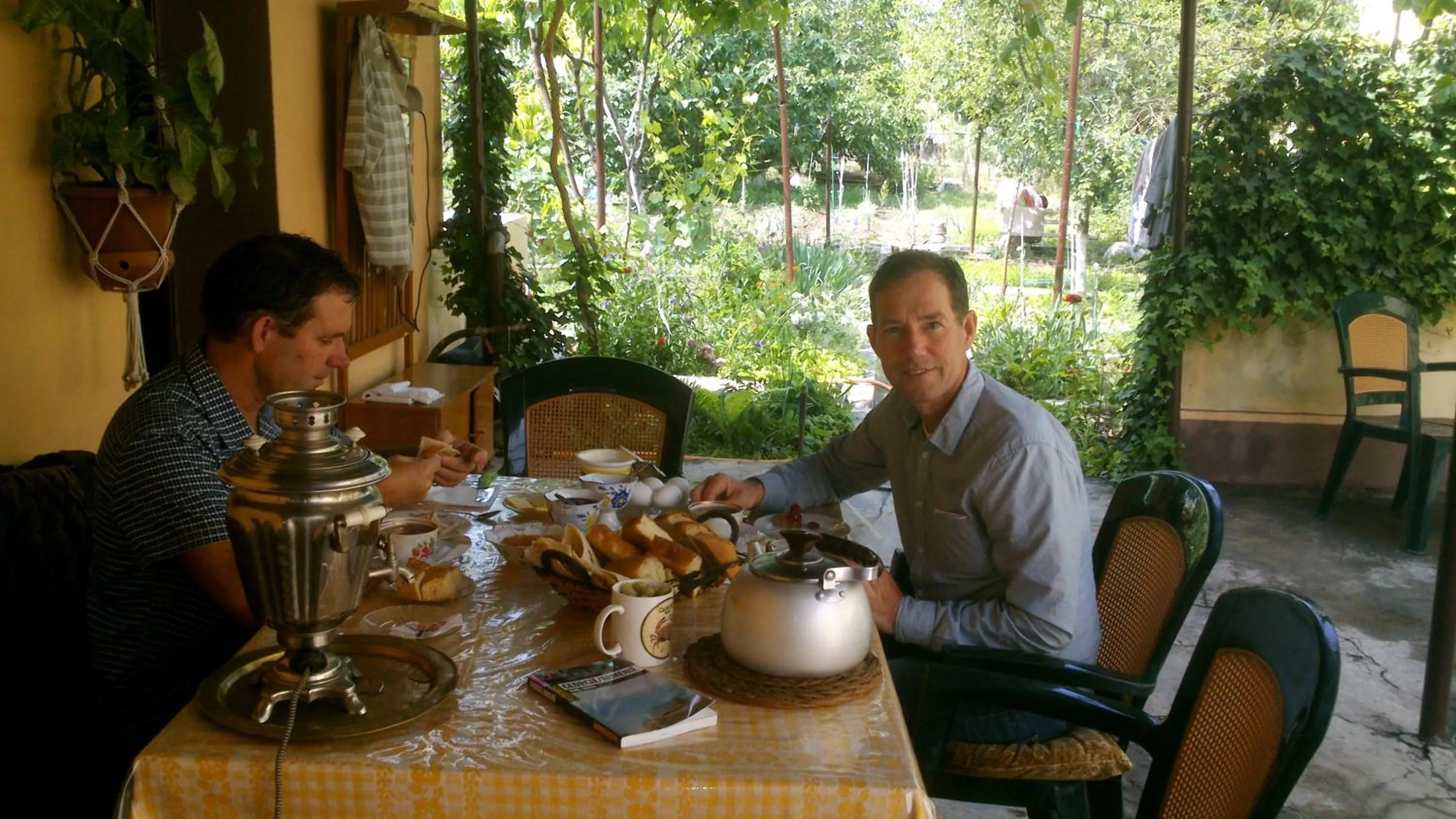 Guests in Artson B&B Vagharshapat