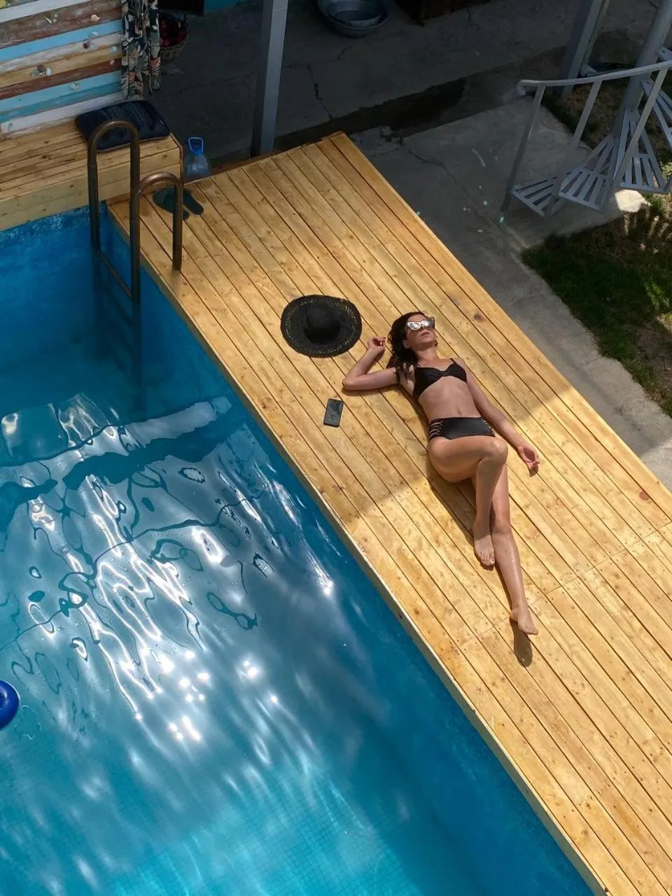 Swimming pool in Artson B&B Vagharshapat