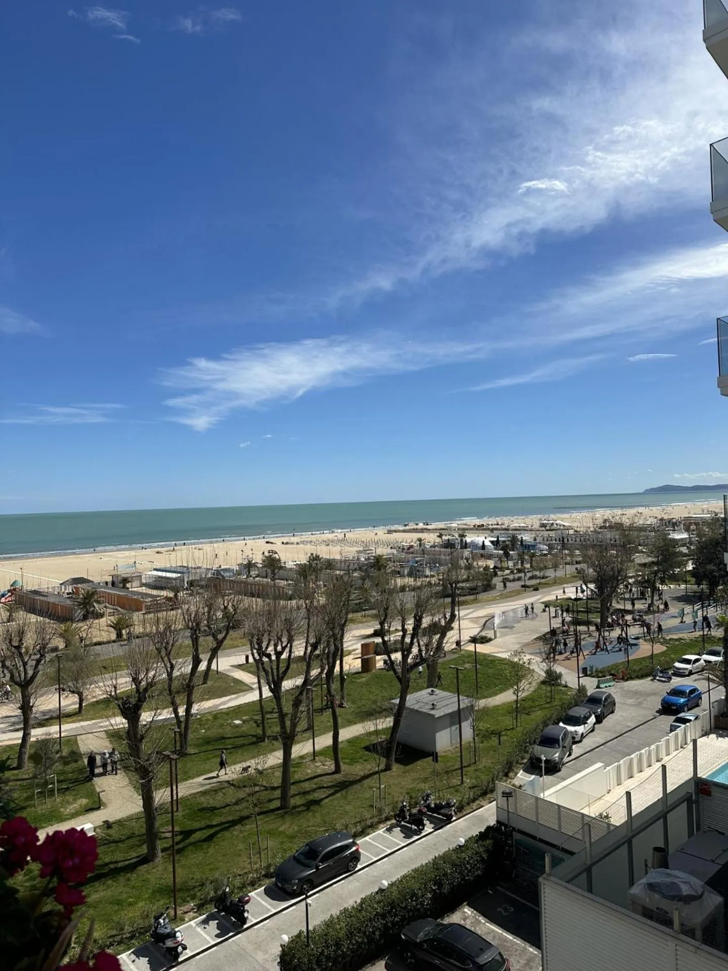 Beach in Mercure Rimini Lungomare