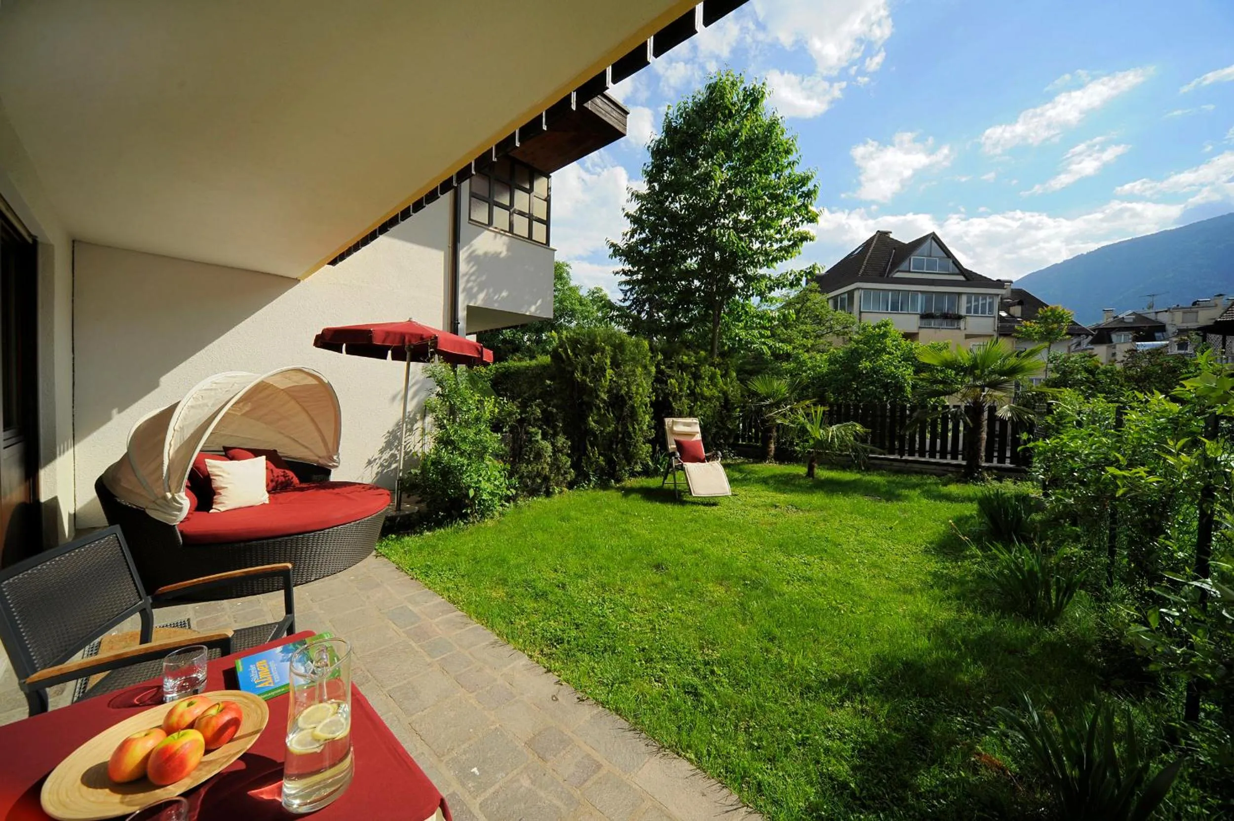 Garden in Hotel Gartenresidence Zea Curtis