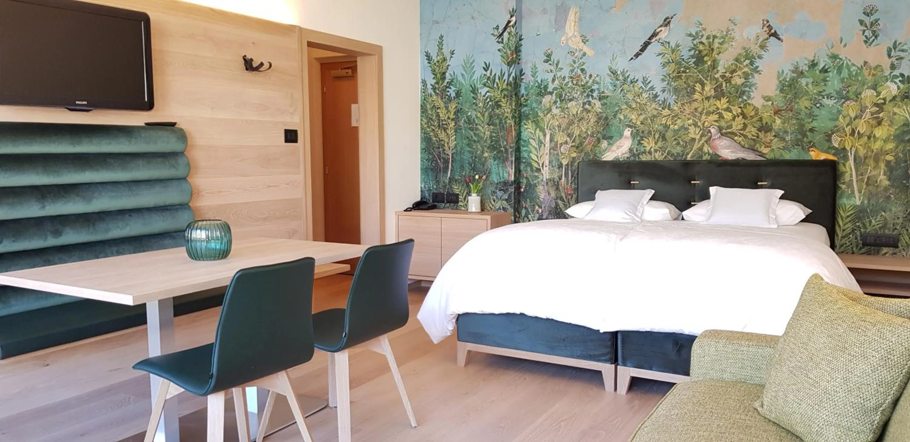 Photo of the whole room, Bed in Hotel Gartenresidence Zea Curtis