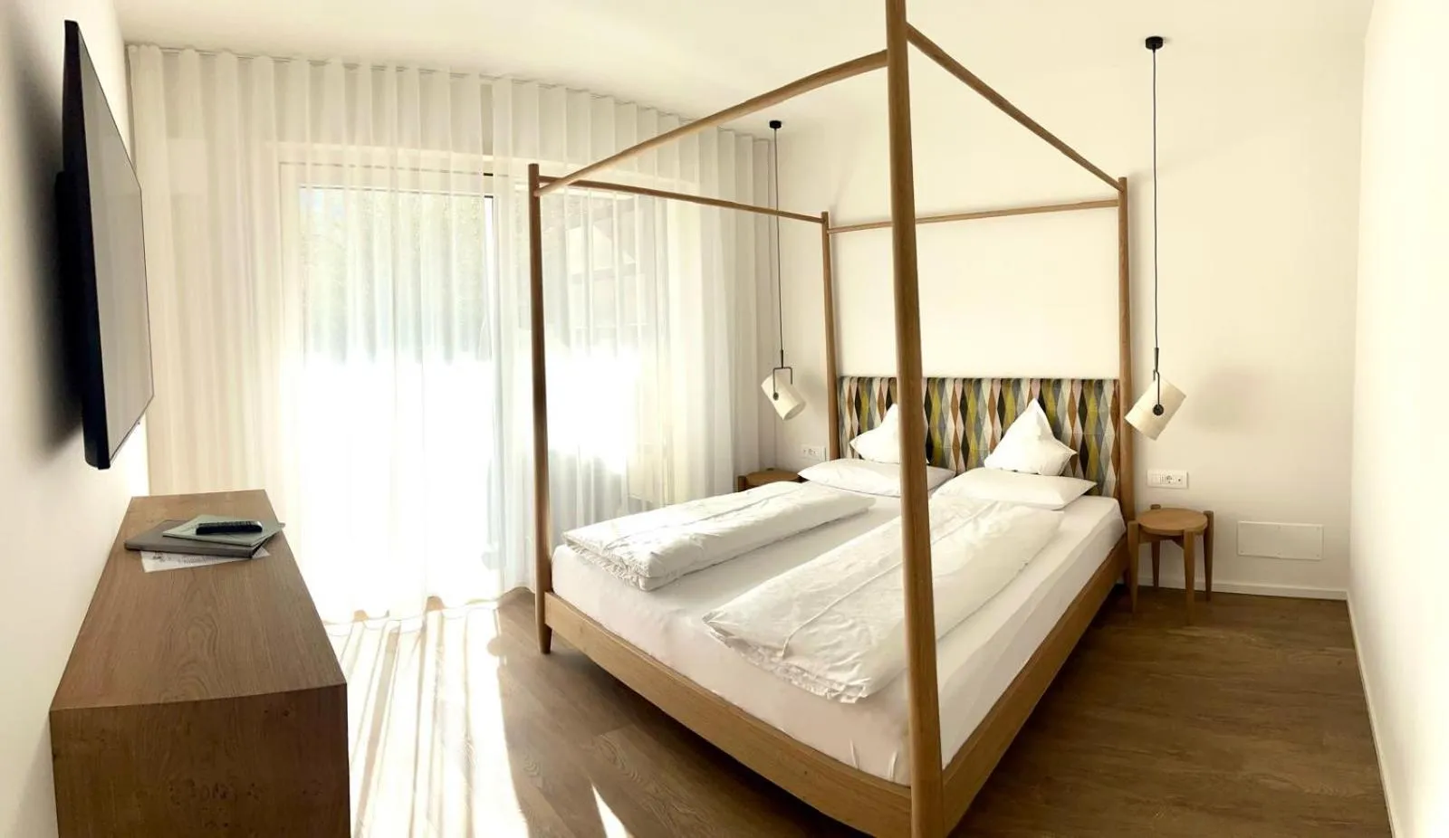 Photo of the whole room, Bed in Hotel Gartenresidence Zea Curtis