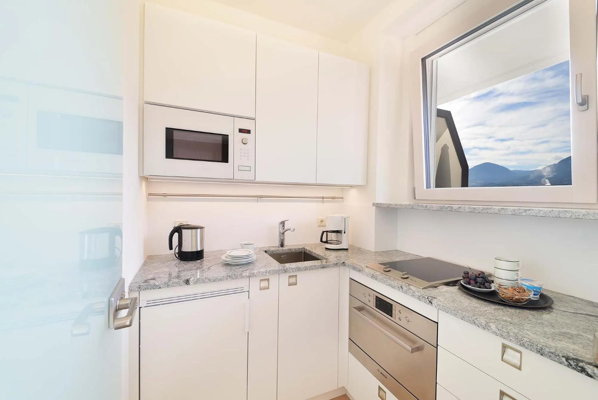 Coffee/tea facilities in Hotel Gartenresidence Zea Curtis