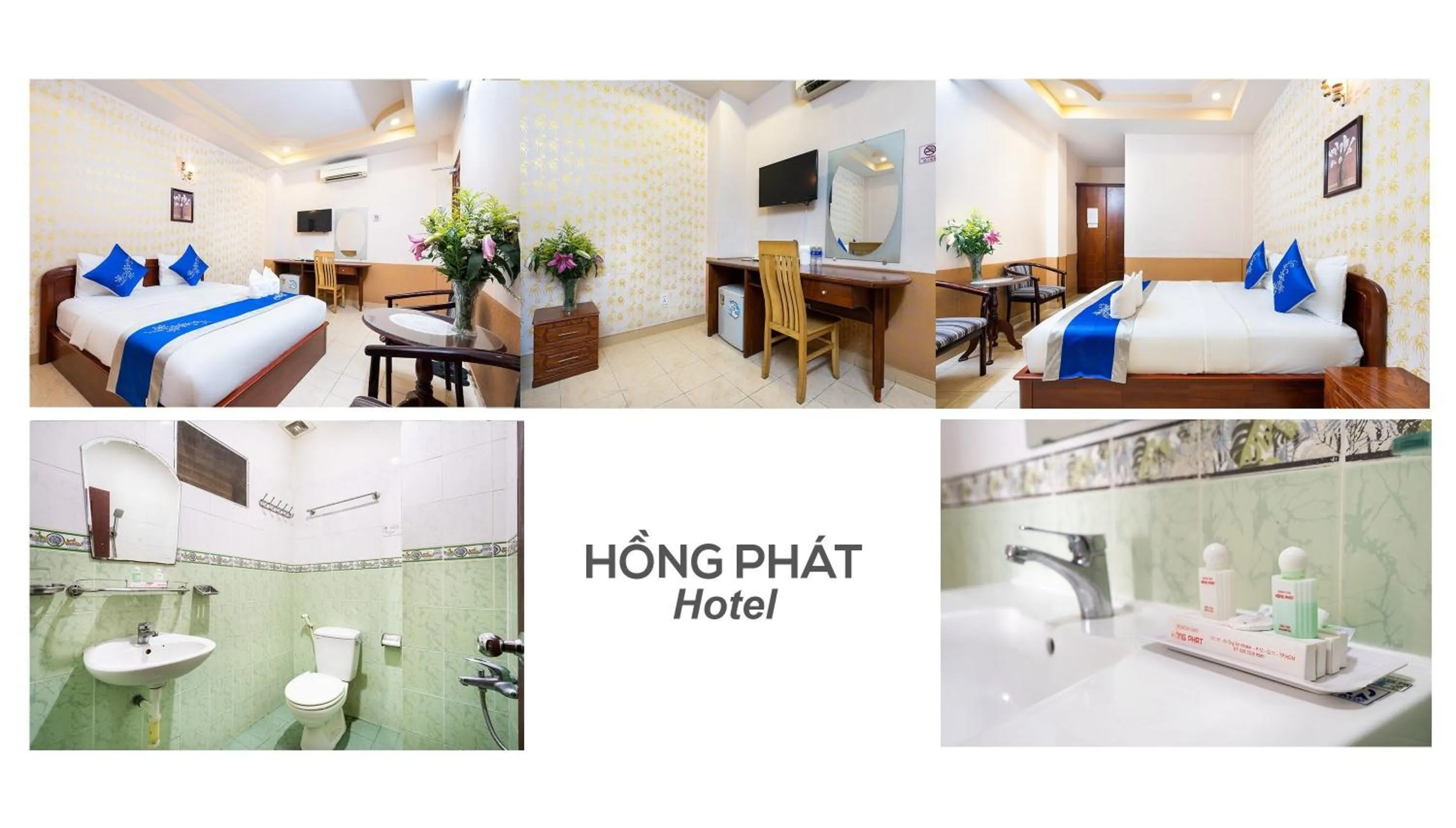 Bed in KHÁCH SẠN HỒNG PHÁT