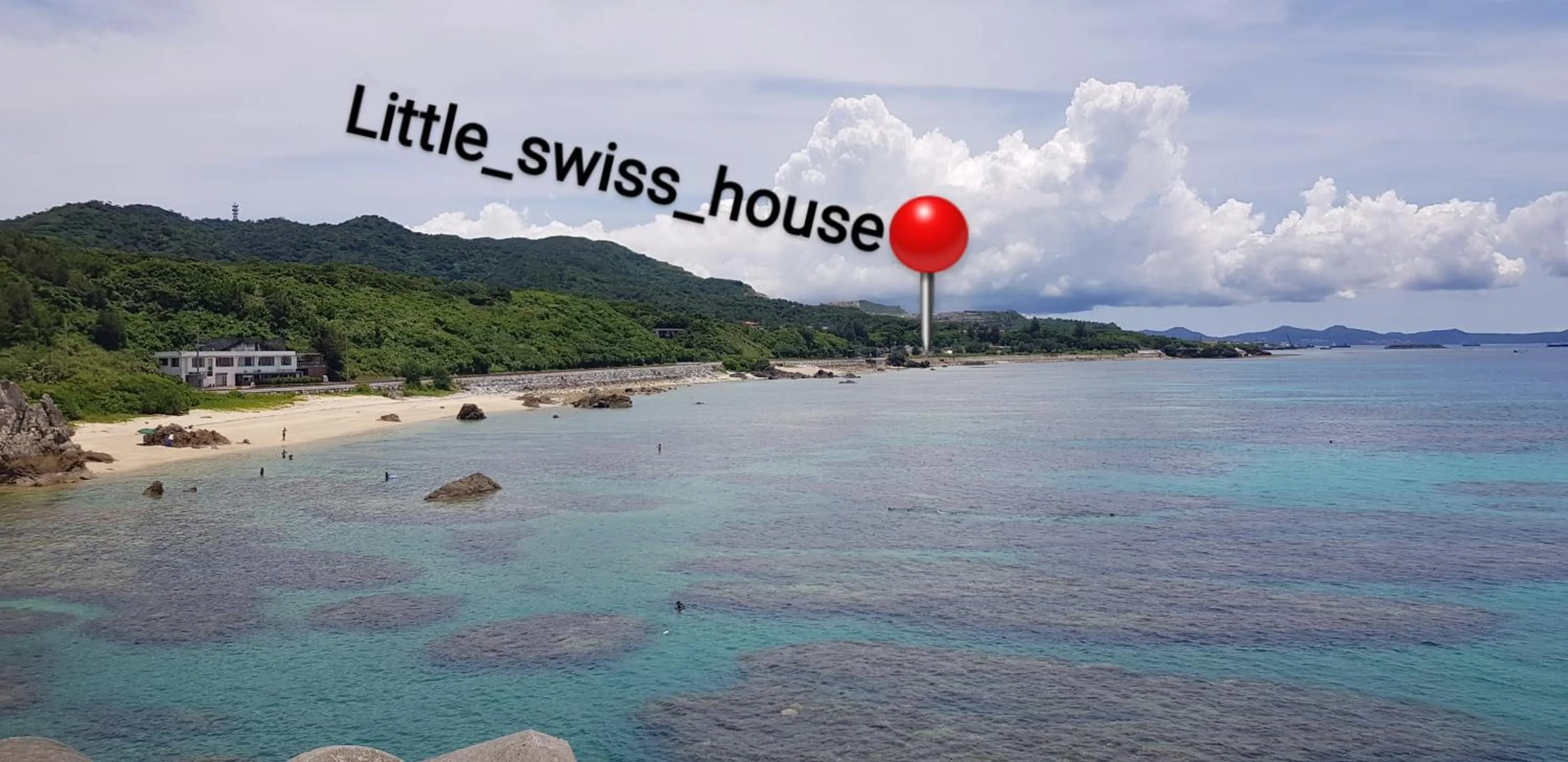 Beach in Hotel Little Swiss House