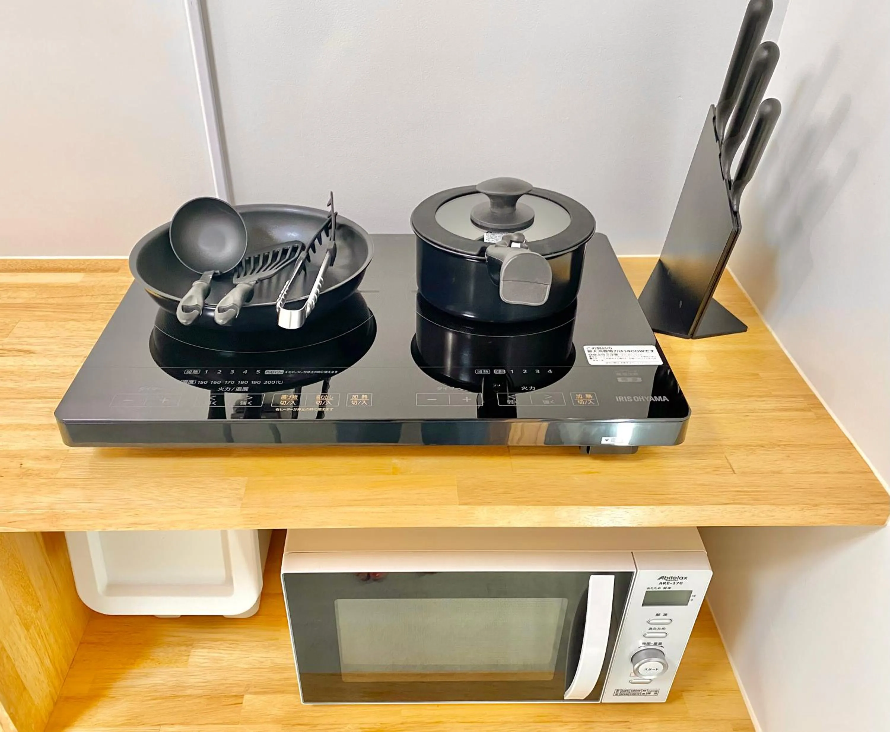 Kitchen or kitchenette in Hotel Little Swiss House