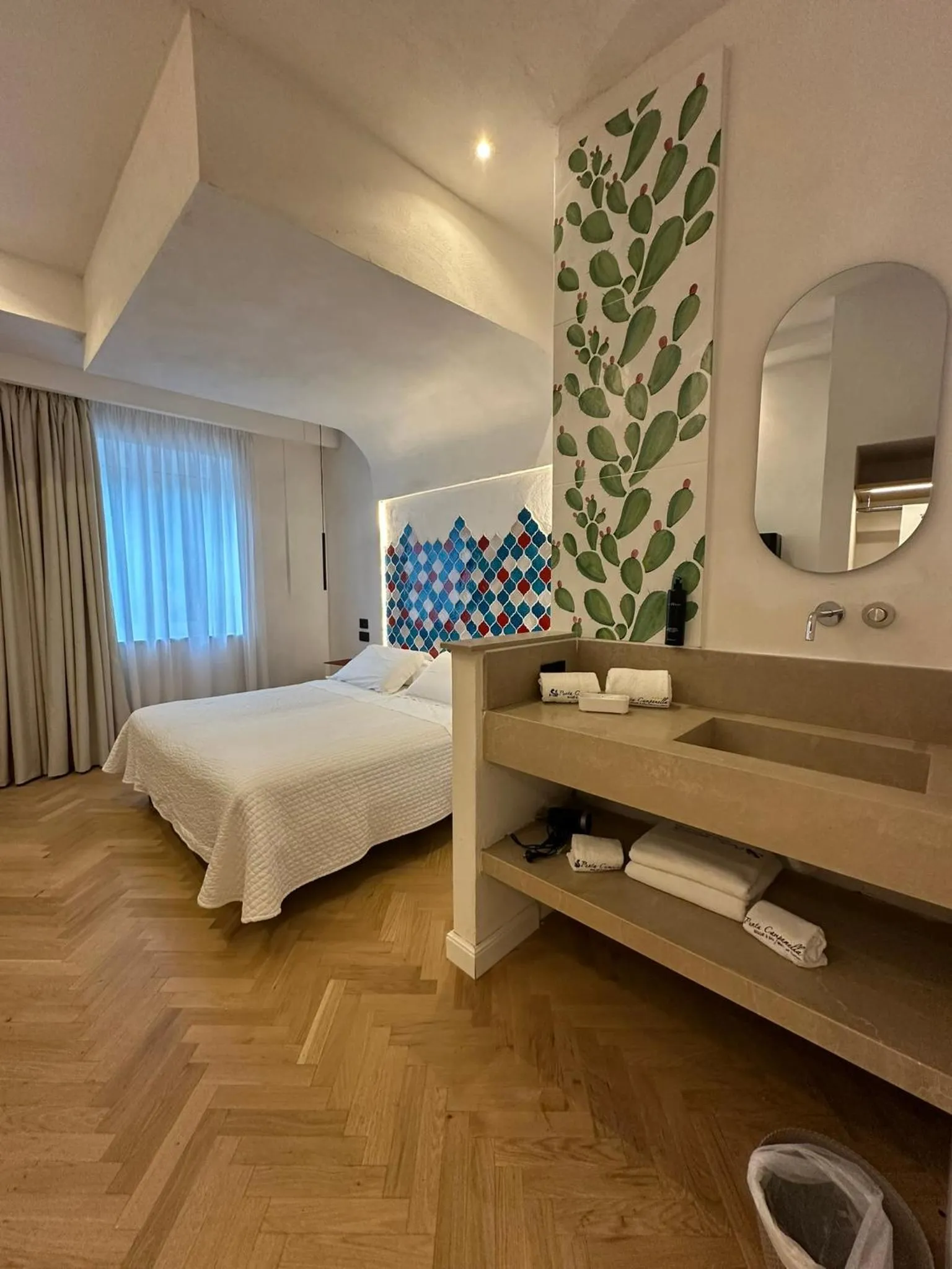 Bed in Punta Campanella Resort & Spa