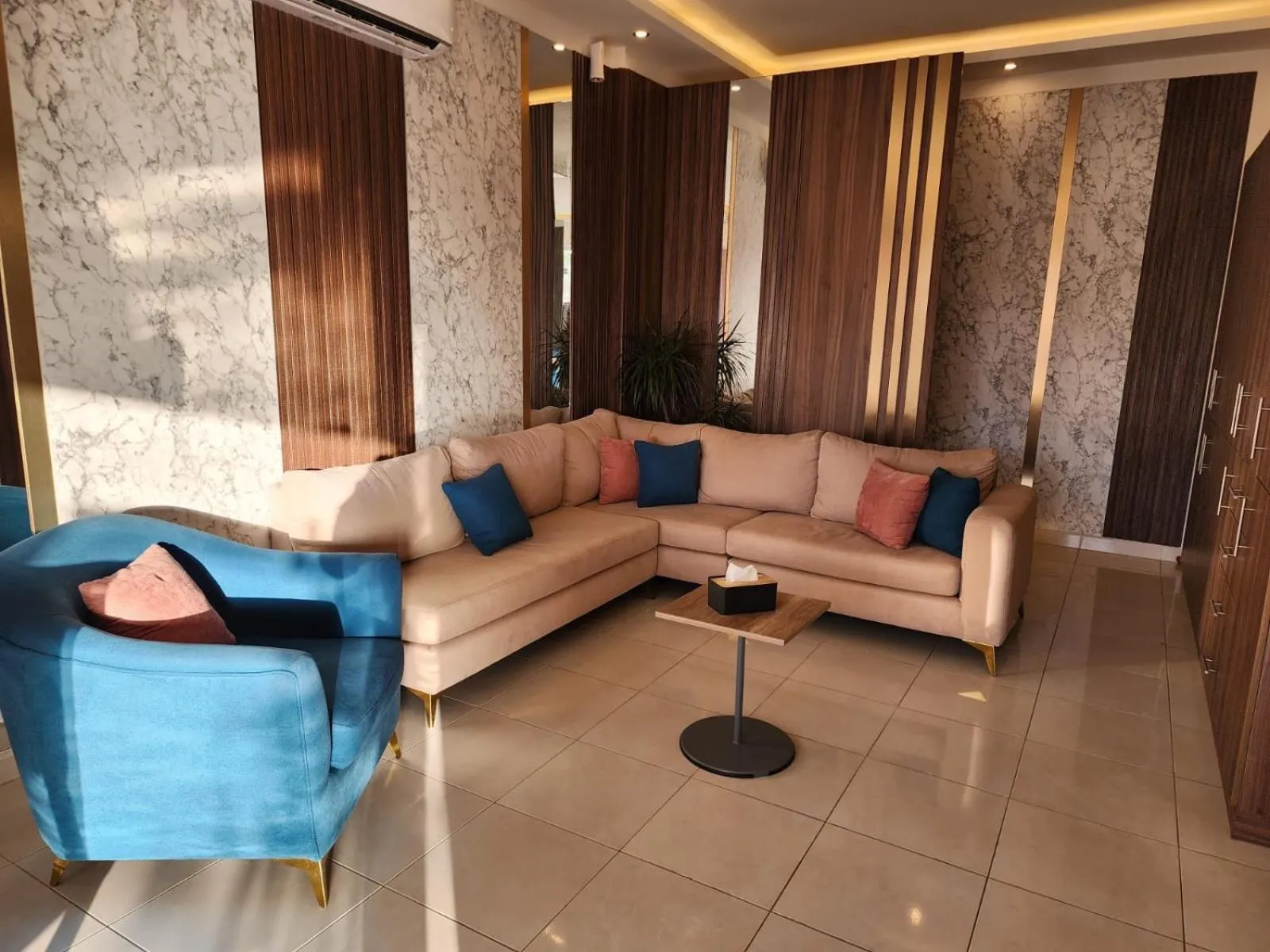 Living room in Aster Hotel Aqaba