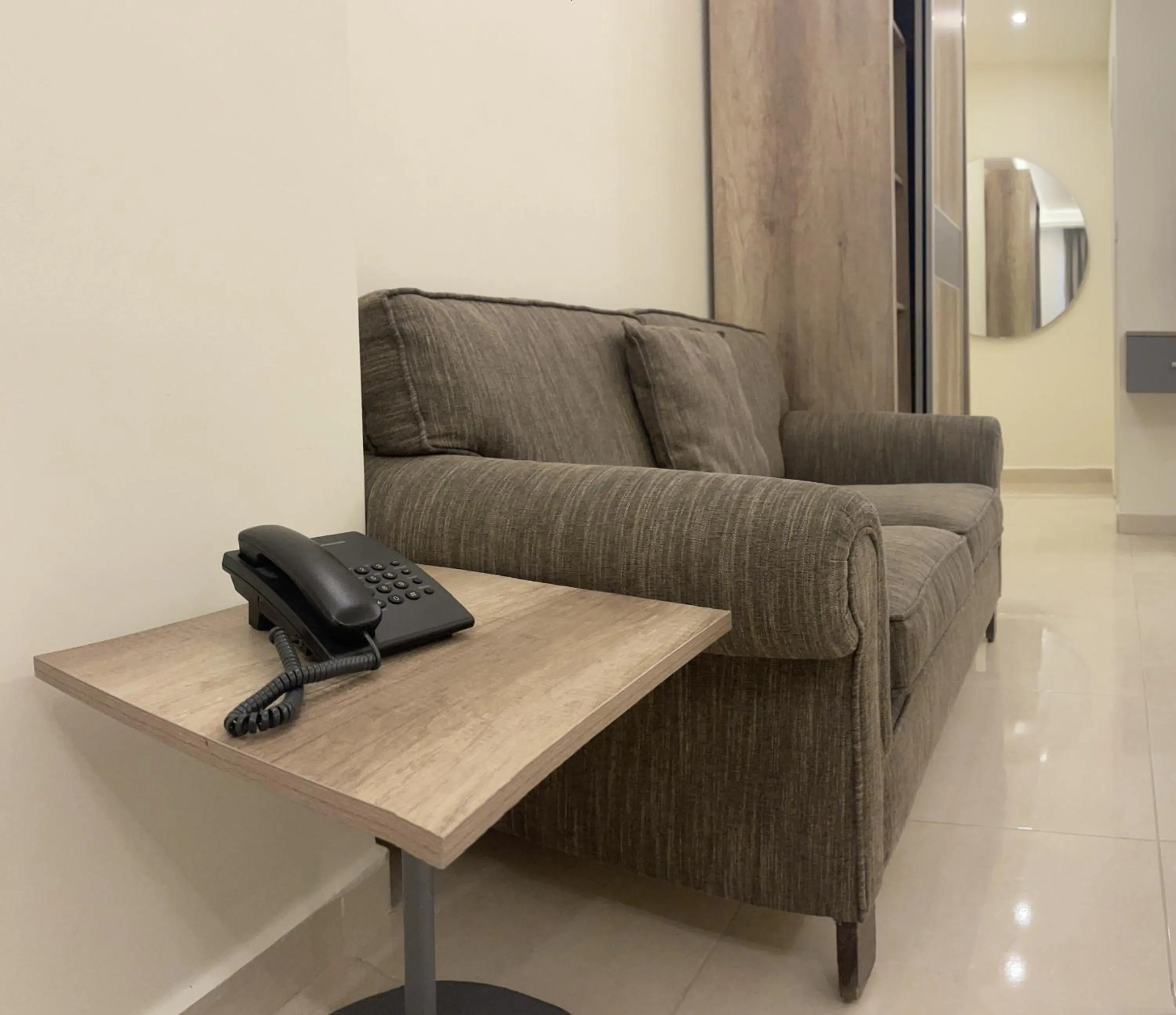 Seating area in Aster Hotel Aqaba