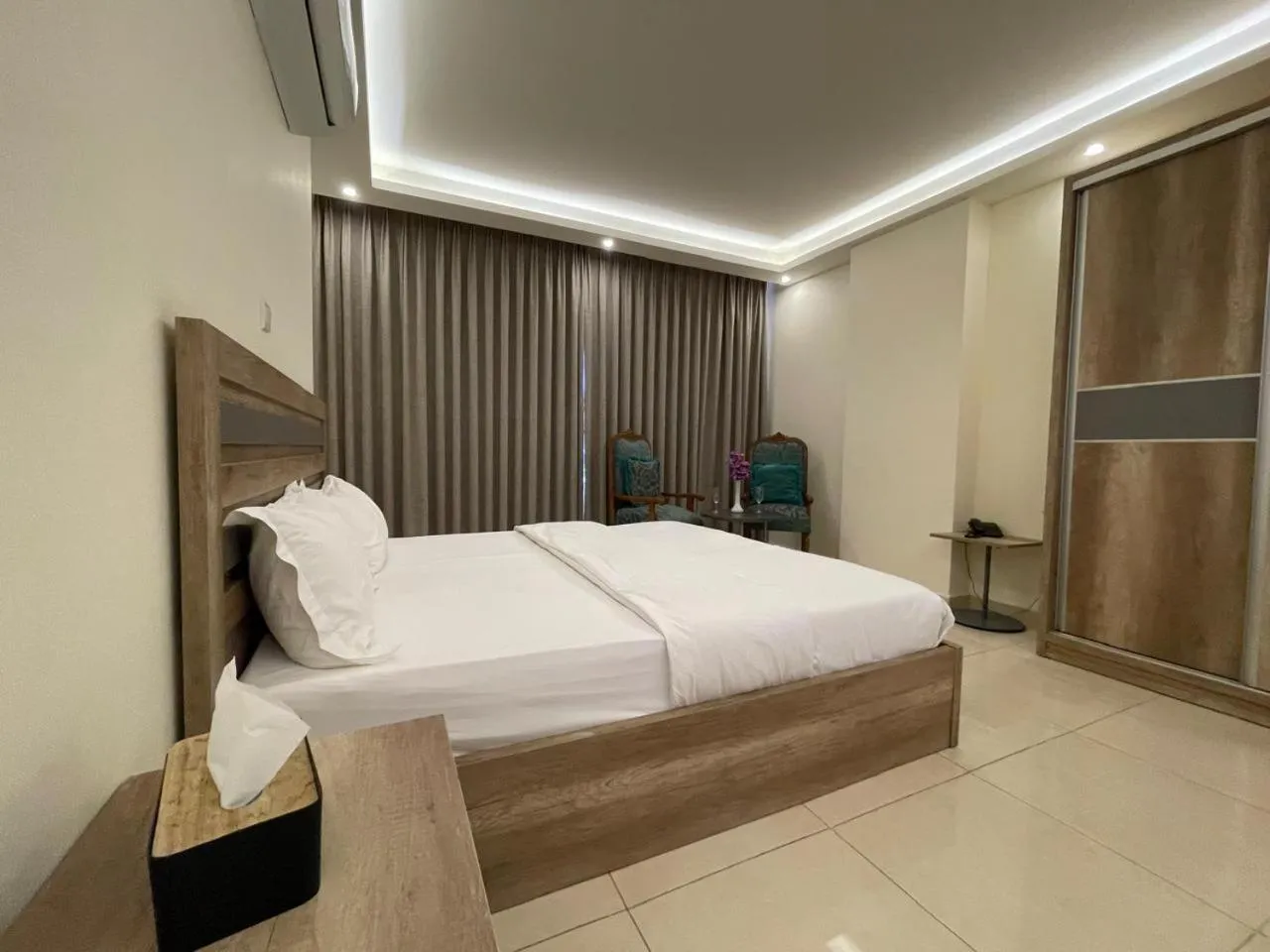 Bed in Aster Hotel Aqaba