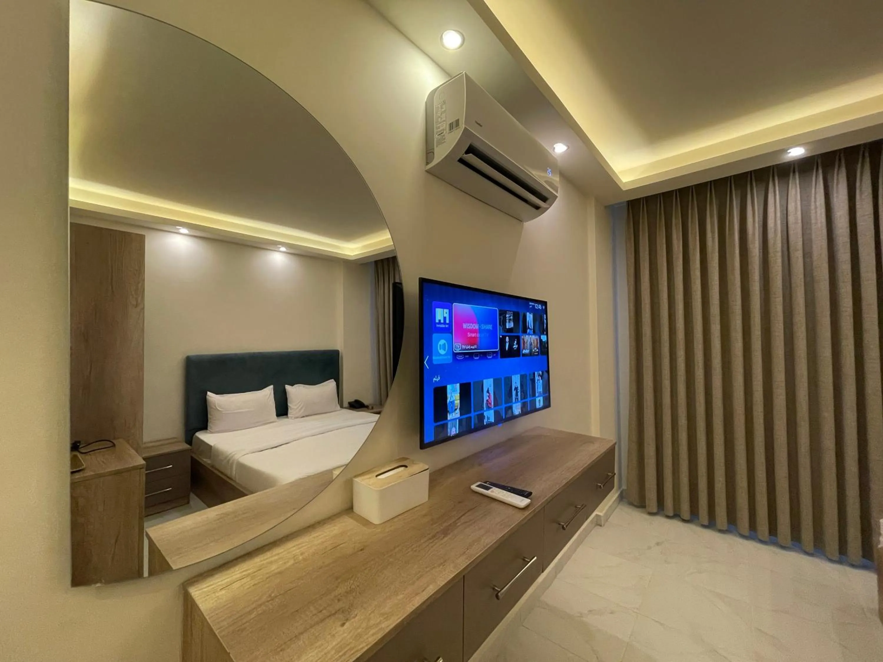 Bed in Aster Hotel Aqaba