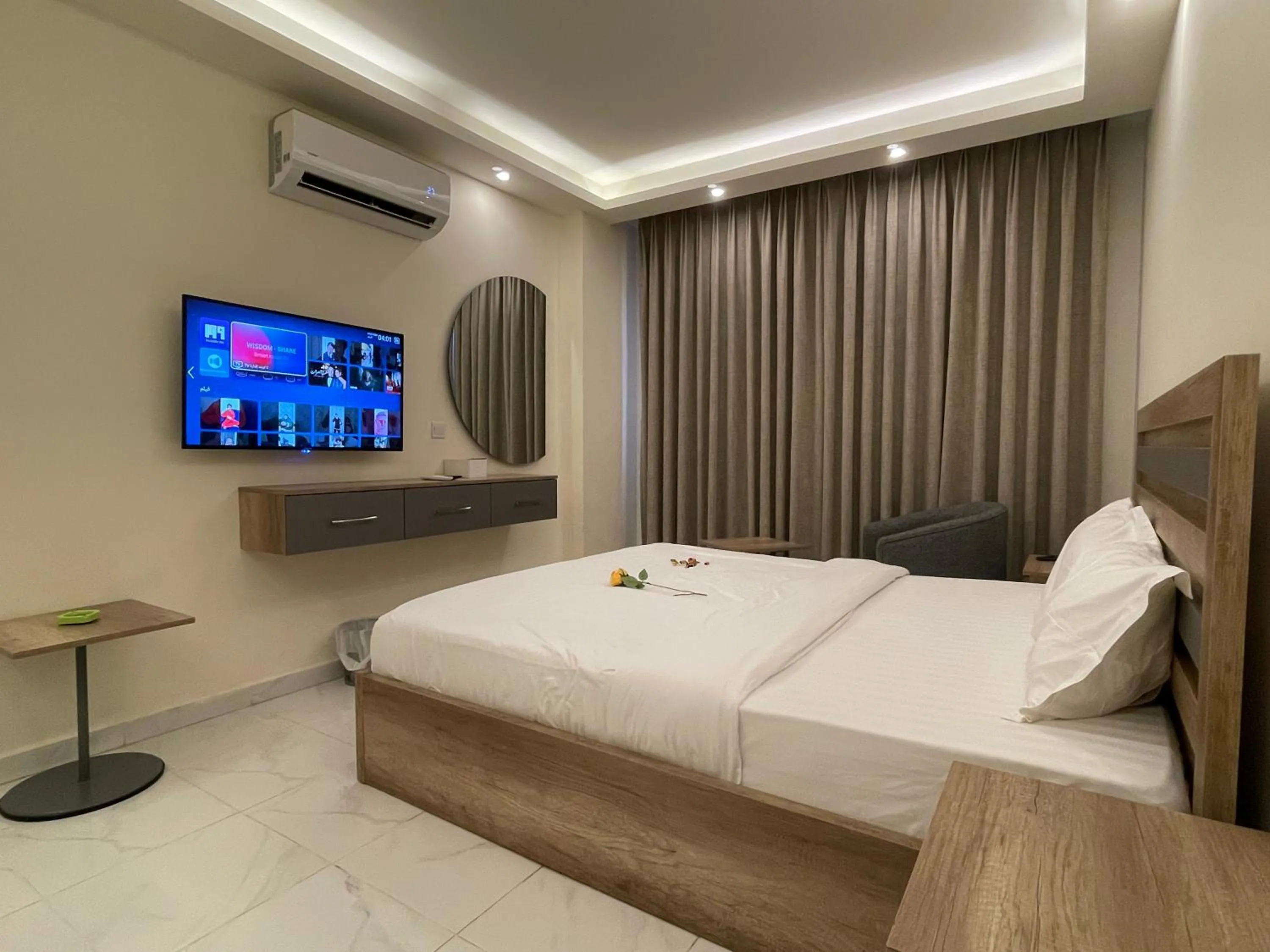 Bed in Aster Hotel Aqaba