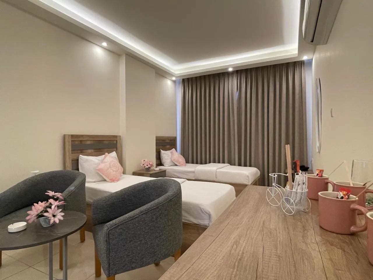 Bed in Aster Hotel Aqaba