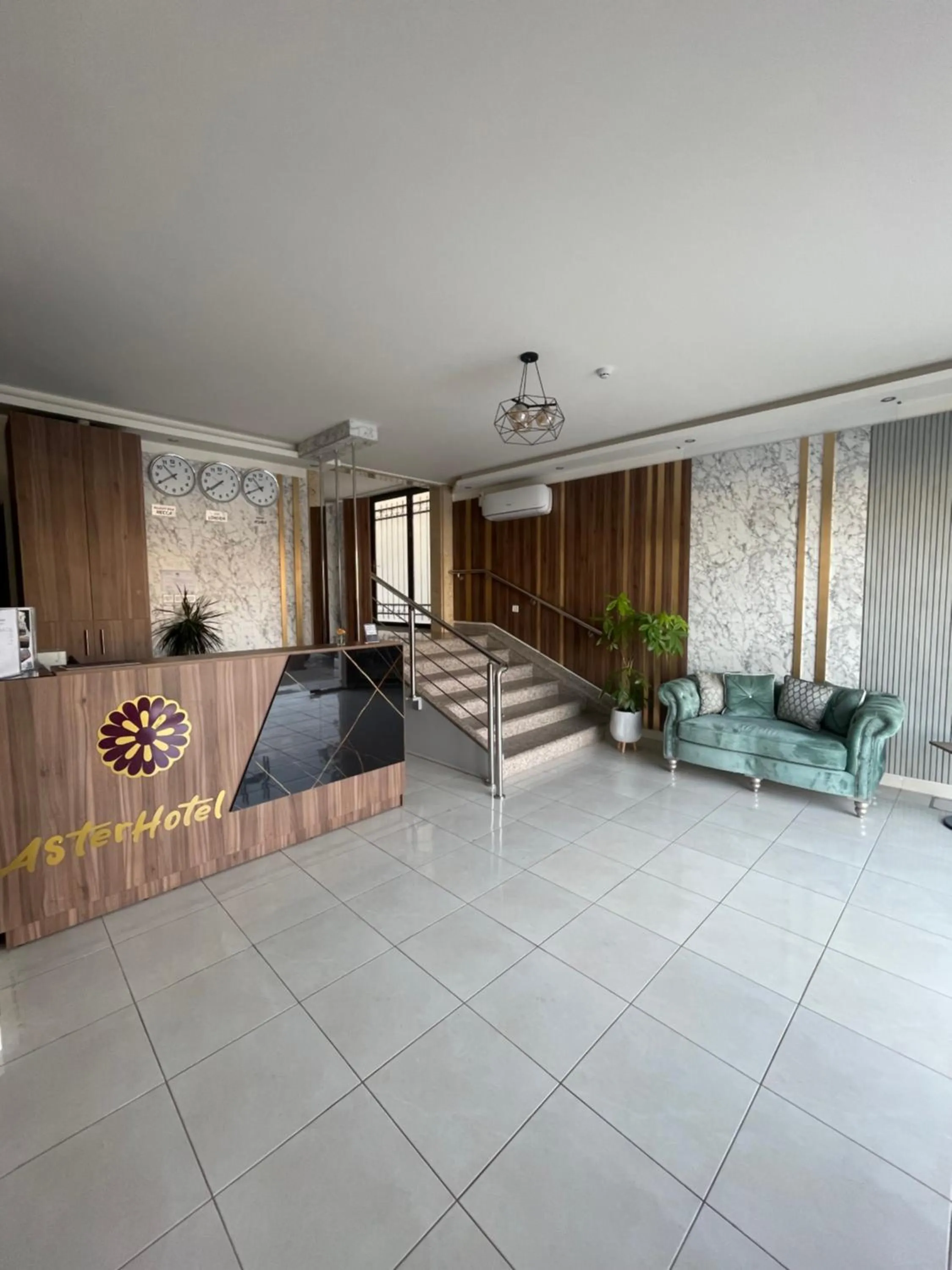 Seating area in Aster Hotel Aqaba