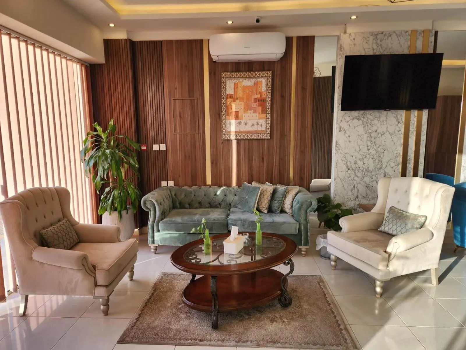 Lobby or reception in Aster Hotel Aqaba