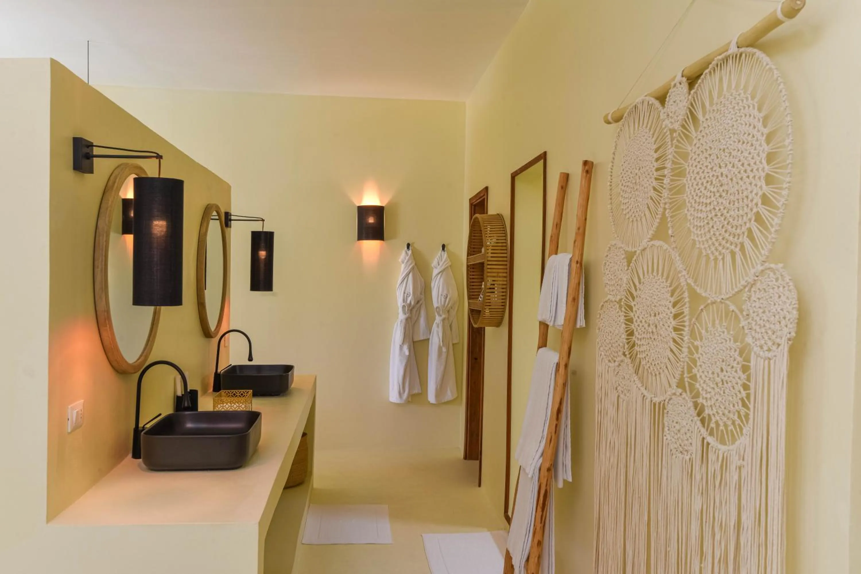 Decorative detail in Alma Boutique Hotel