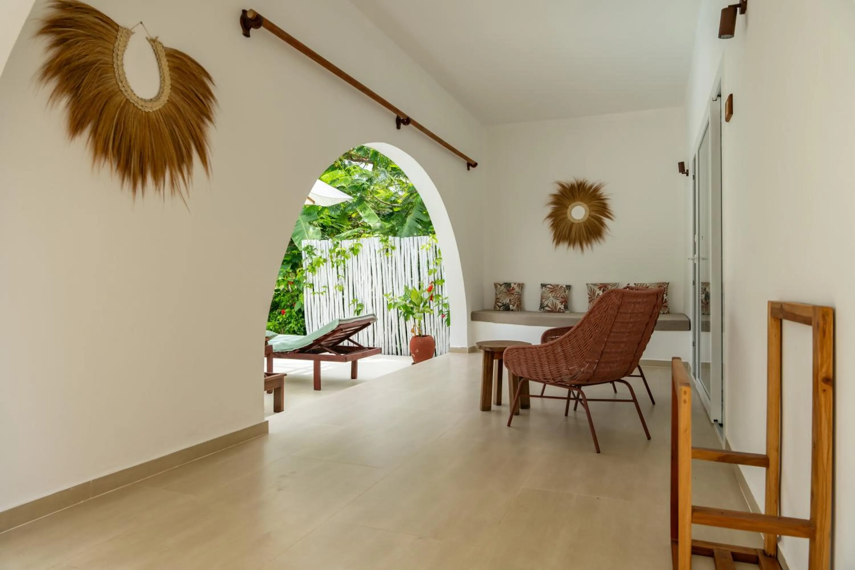 Patio in Alma Boutique Hotel