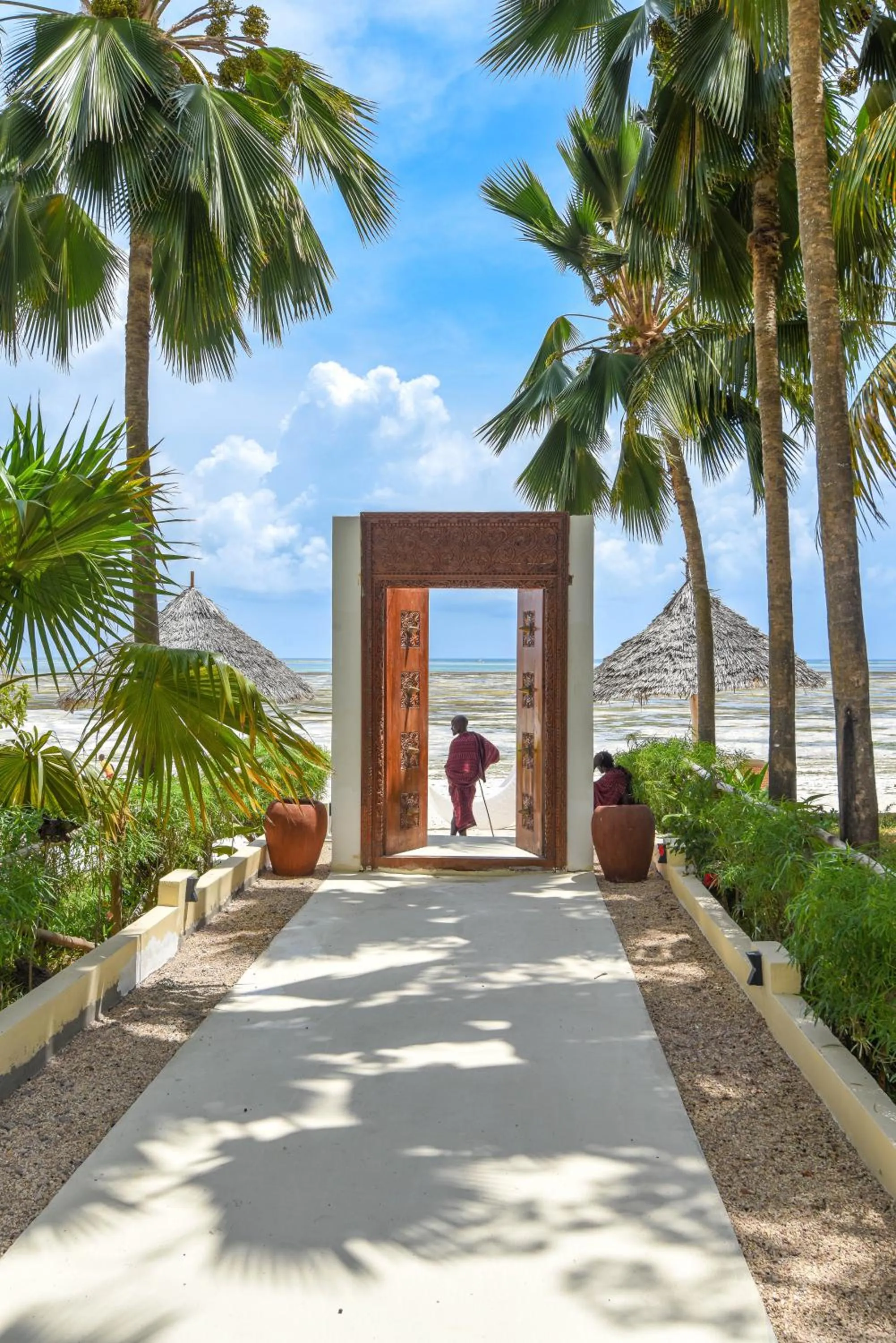 Natural landscape in Alma Boutique Hotel