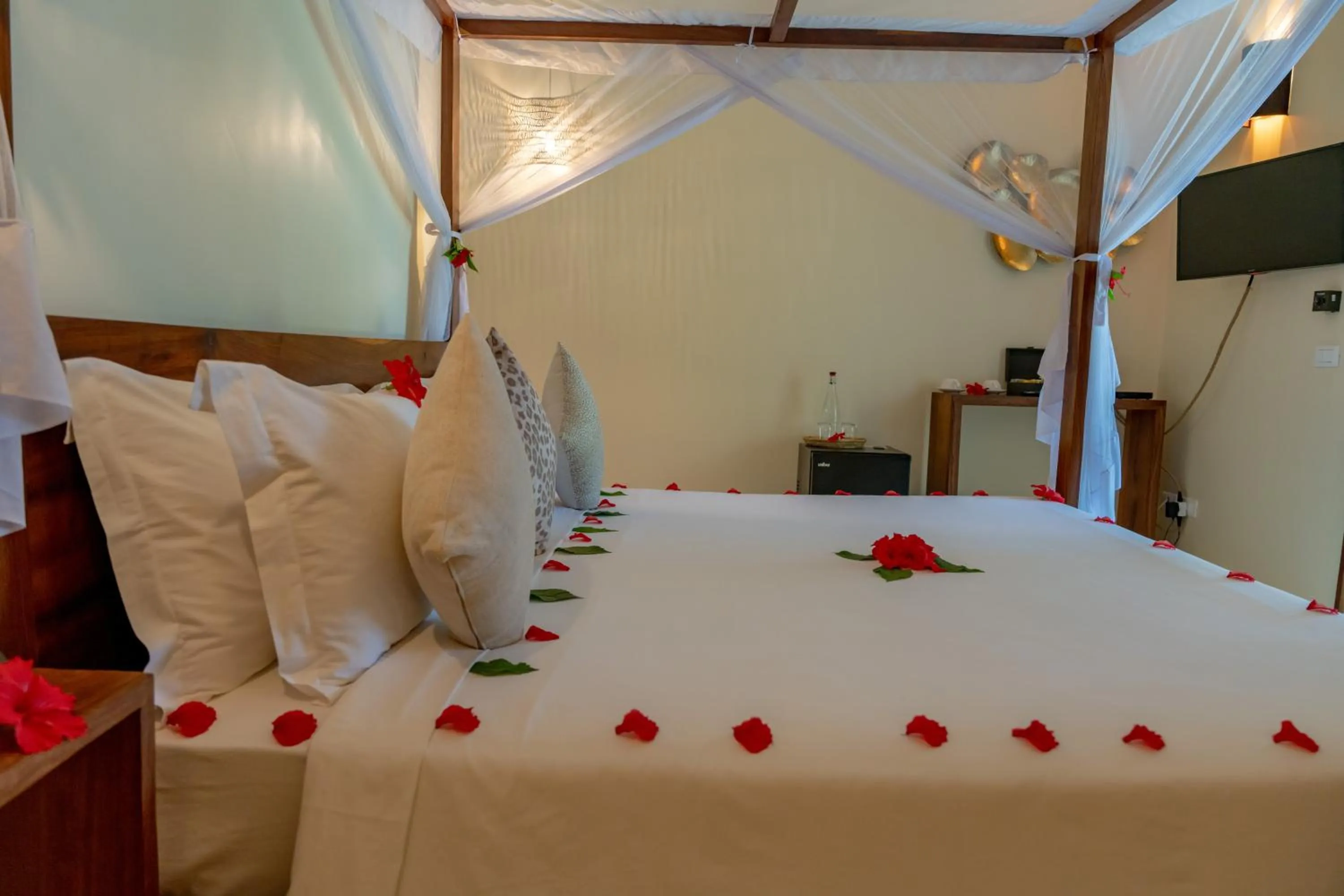 Bed in Alma Boutique Hotel