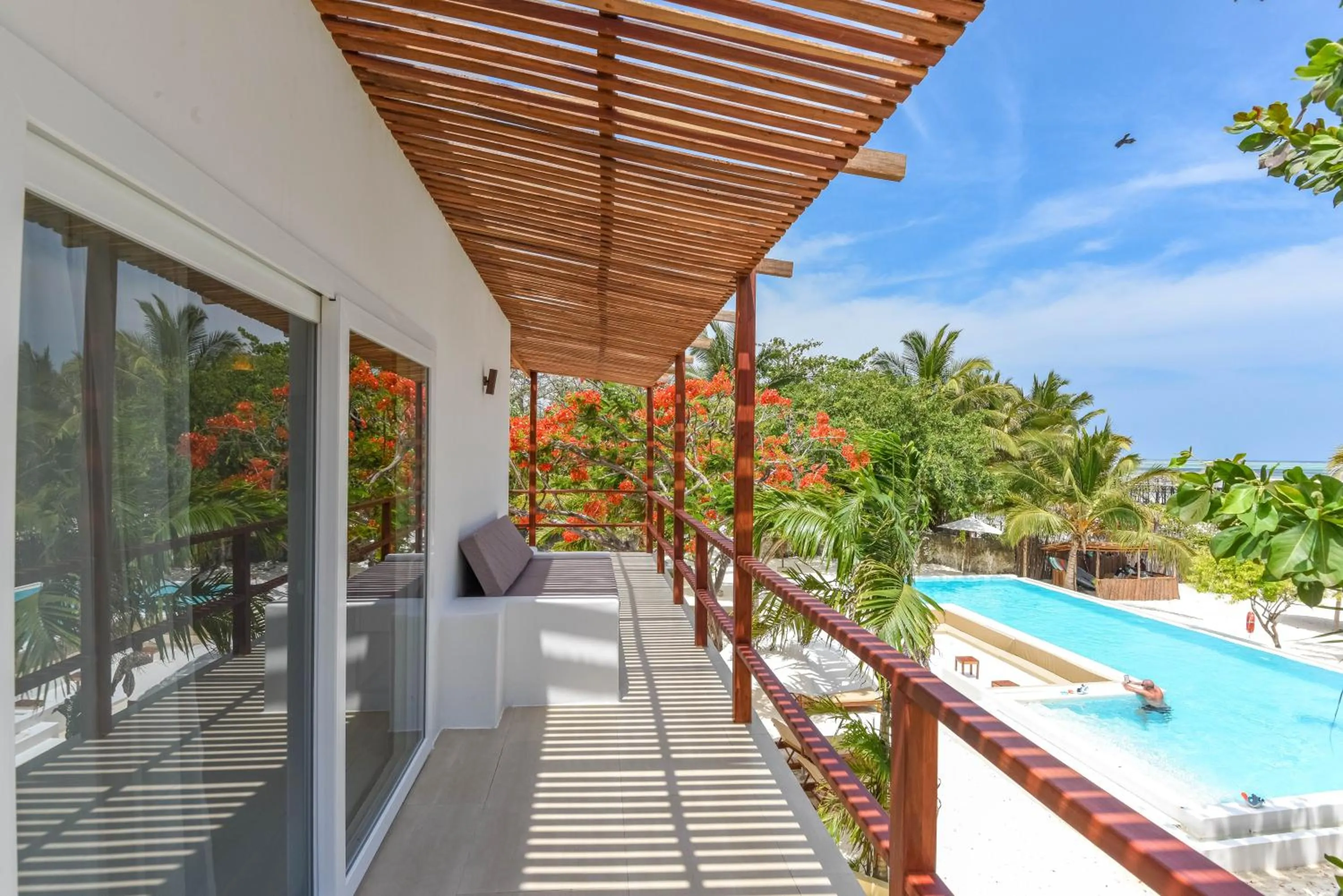 Patio in Alma Boutique Hotel