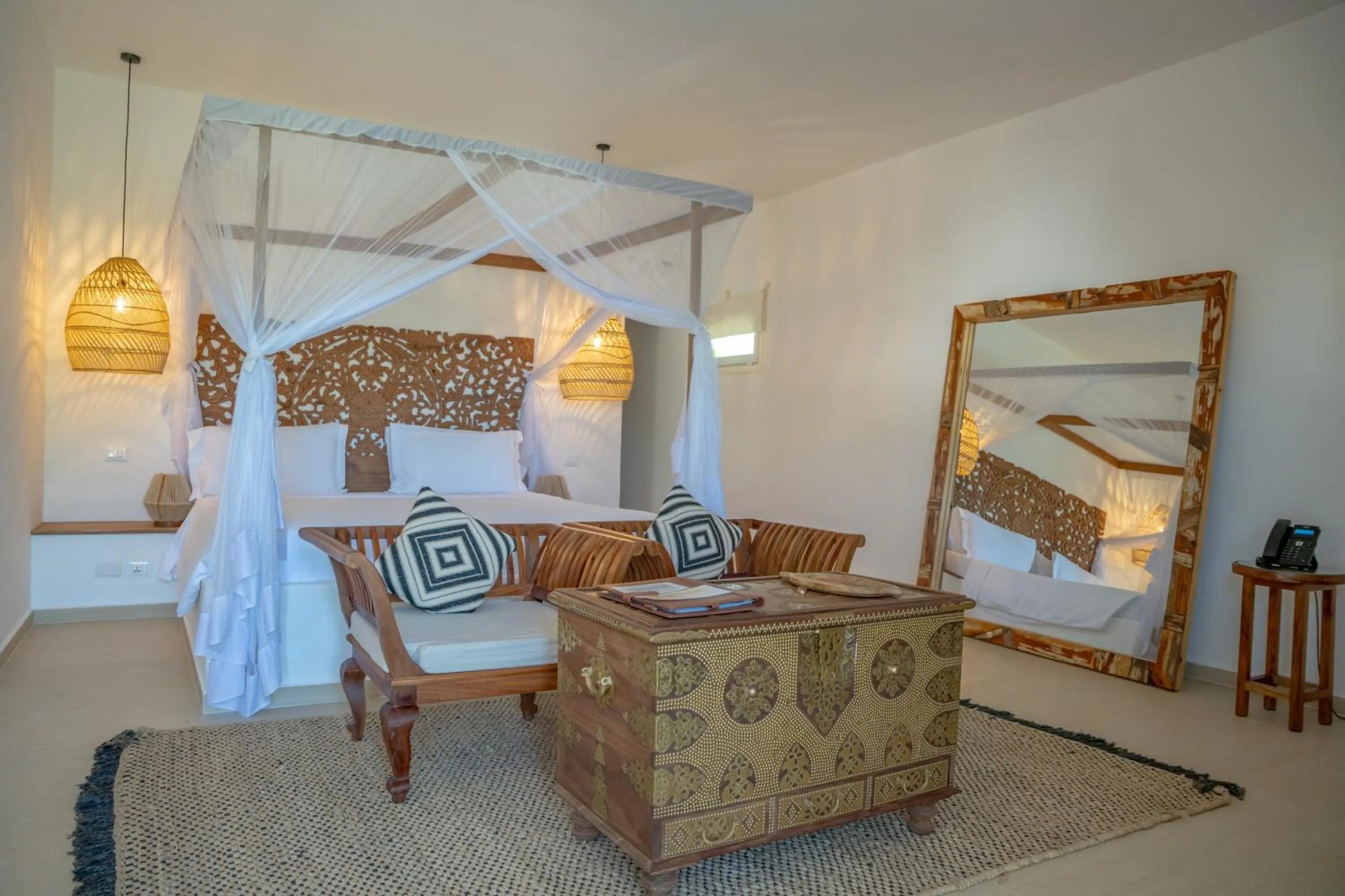 Bed in Alma Boutique Hotel