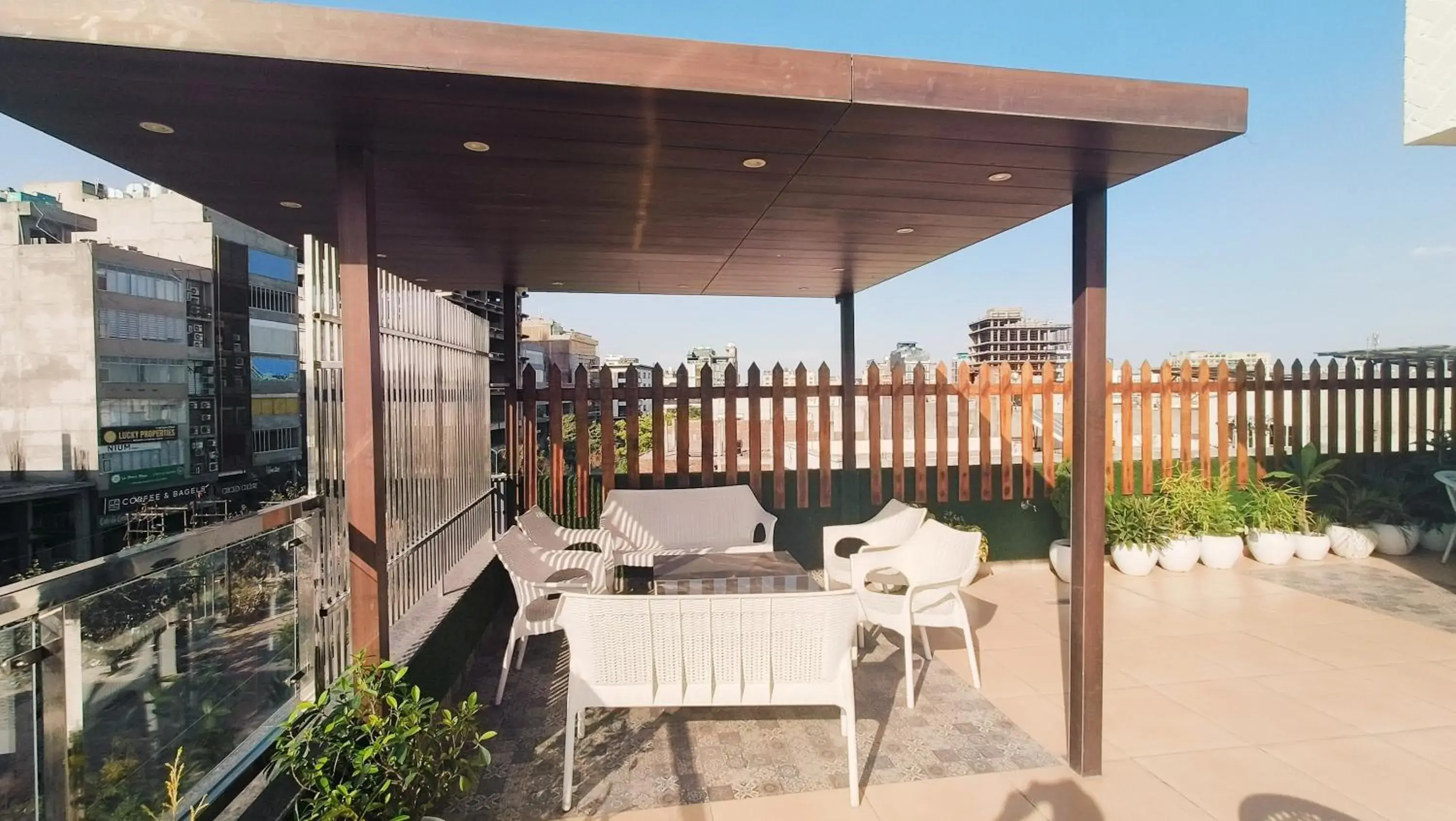 View (from property/room) in Blessings Hotel View (from property/room) in Blessings Hotel