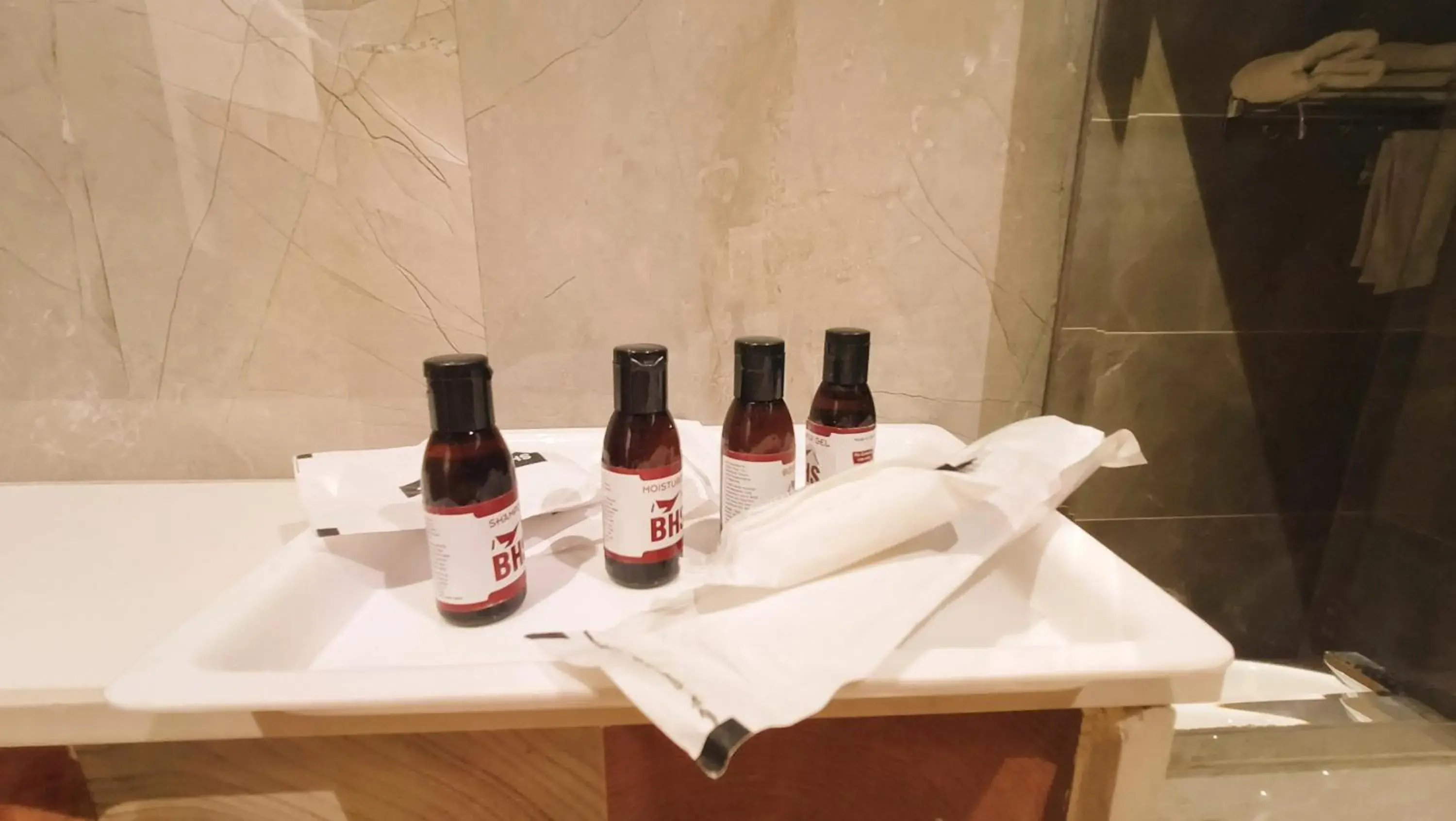 Bathroom in Blessings Hotel Bathroom in Blessings Hotel