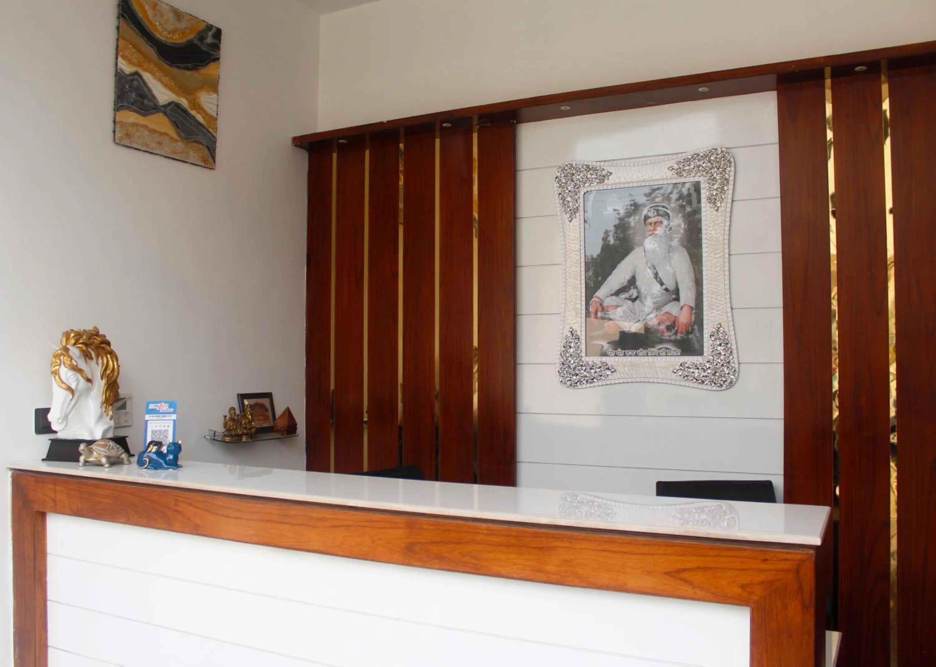 Lobby or reception in Blessings Hotel