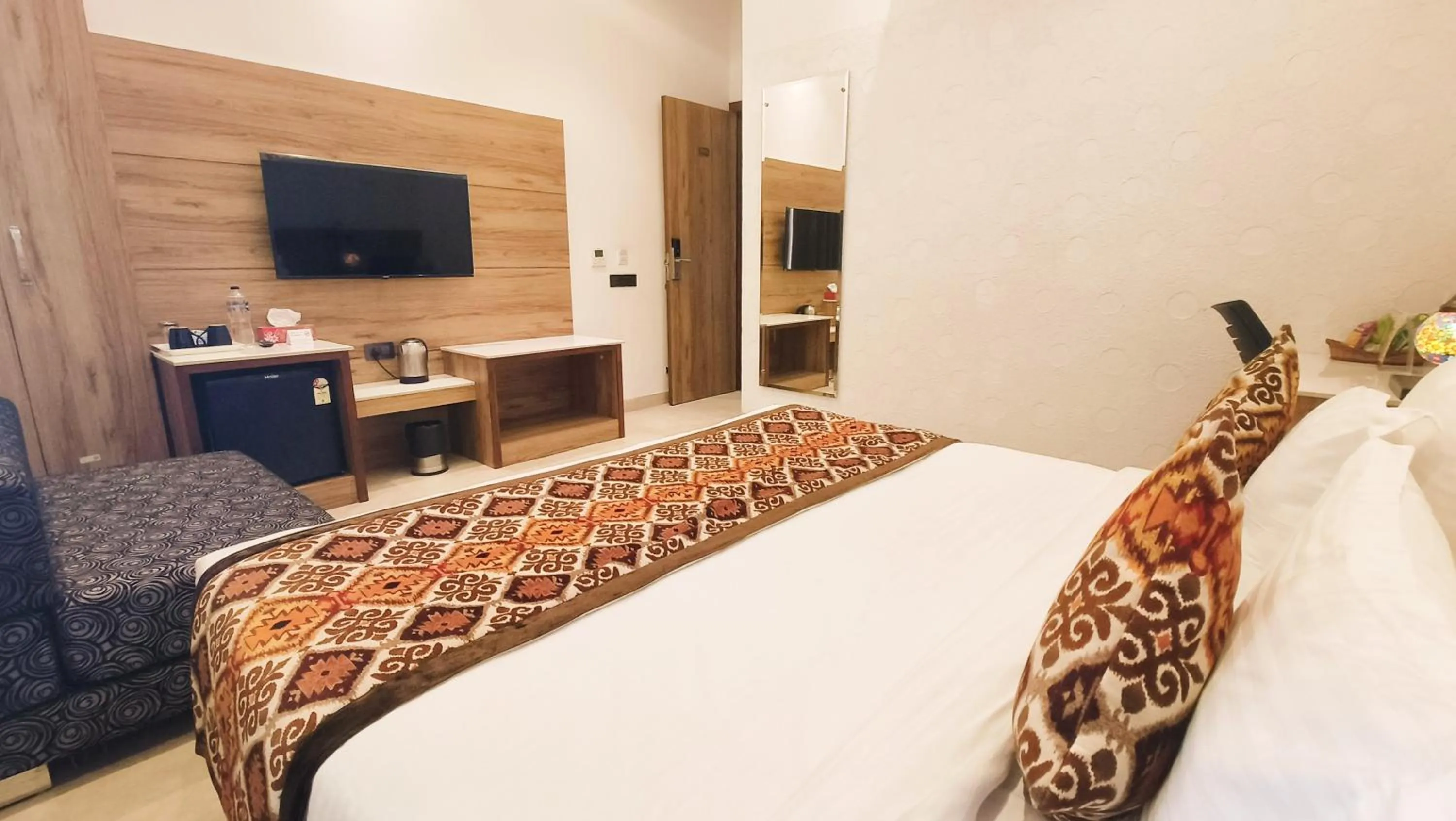 Bed in Blessings Hotel