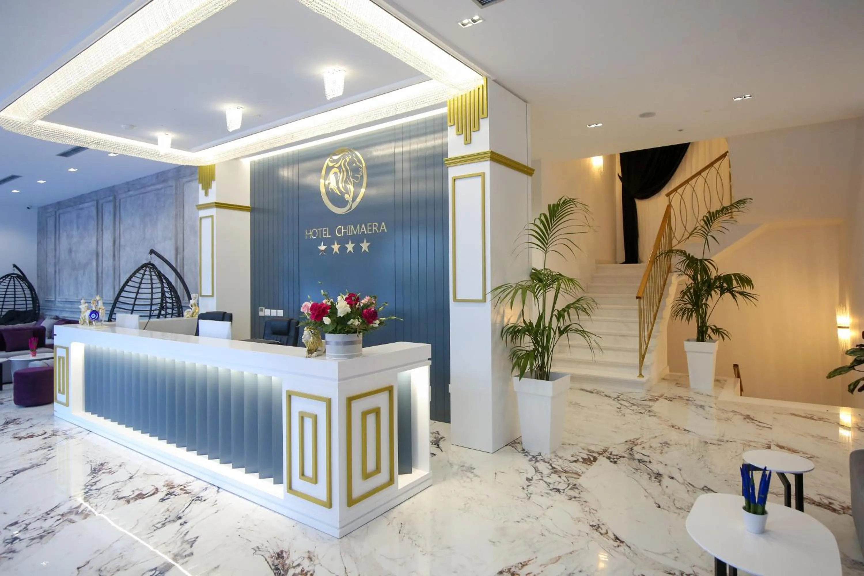 Lobby or reception in Chimaera Hotel