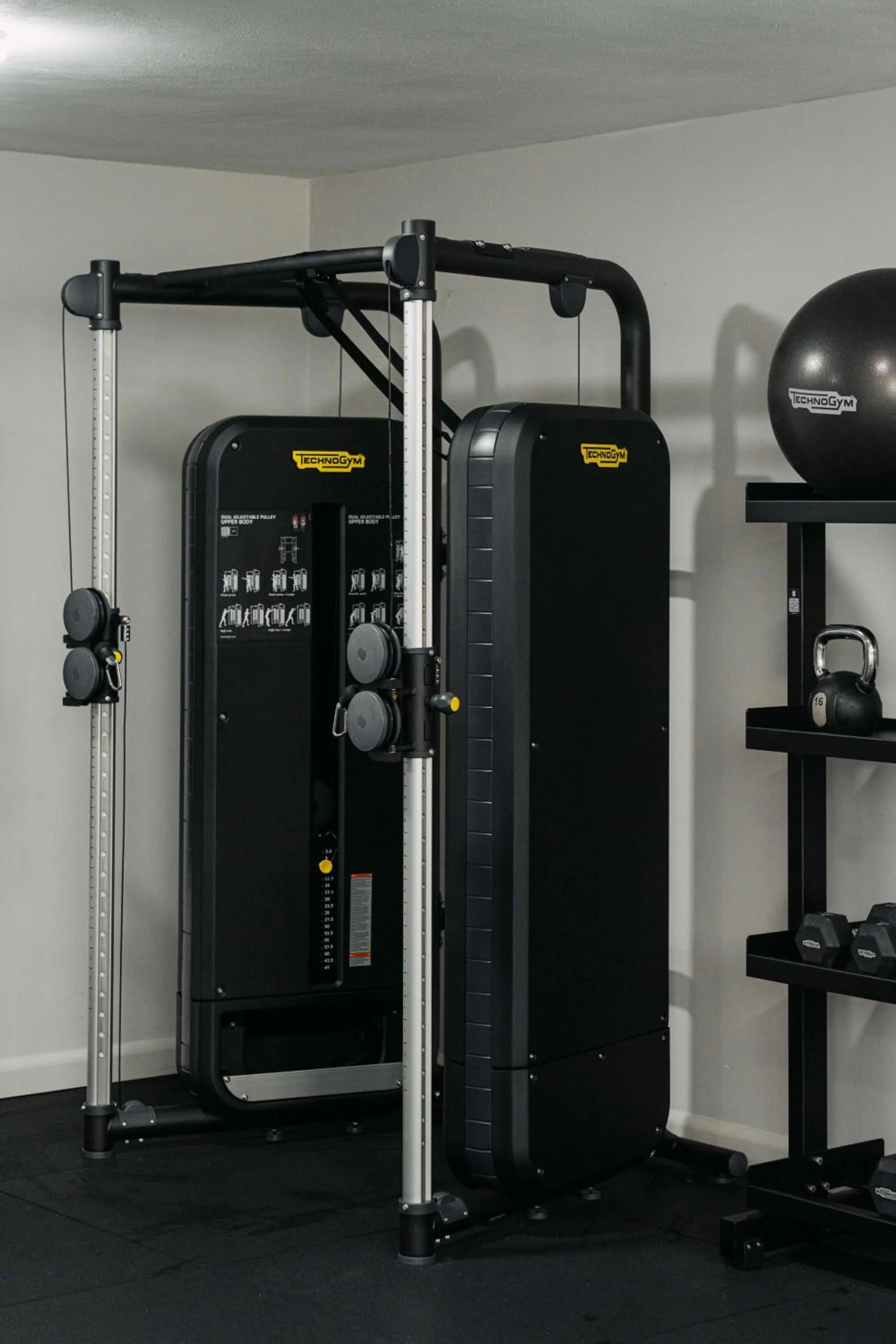 Fitness centre/facilities in Living Hotel Milano
