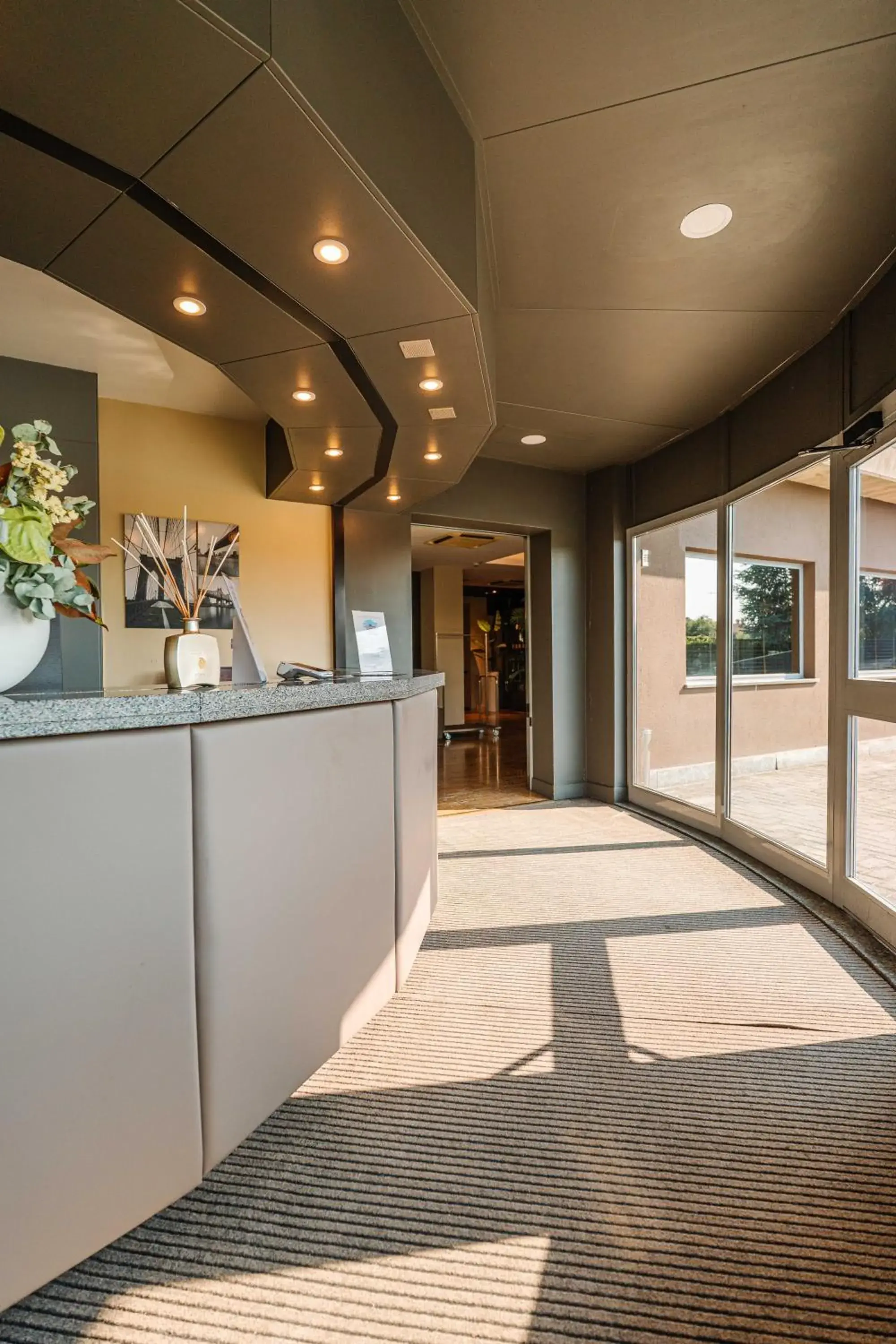 Lobby or reception in Living Hotel Milano Lobby or reception in Living Hotel Milano