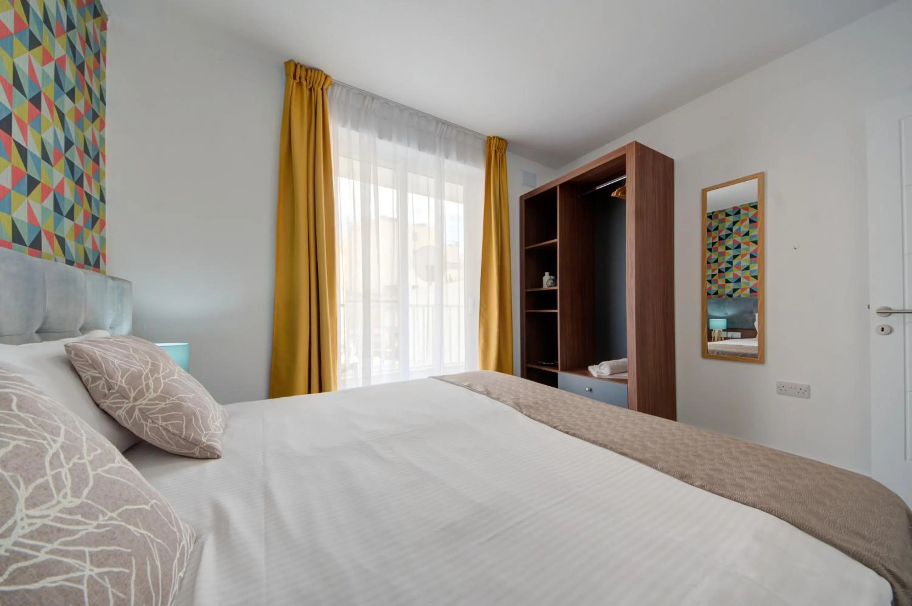 Bedroom, Bed in Marina Suites & apartments - Self catering - by Tritoni hotels