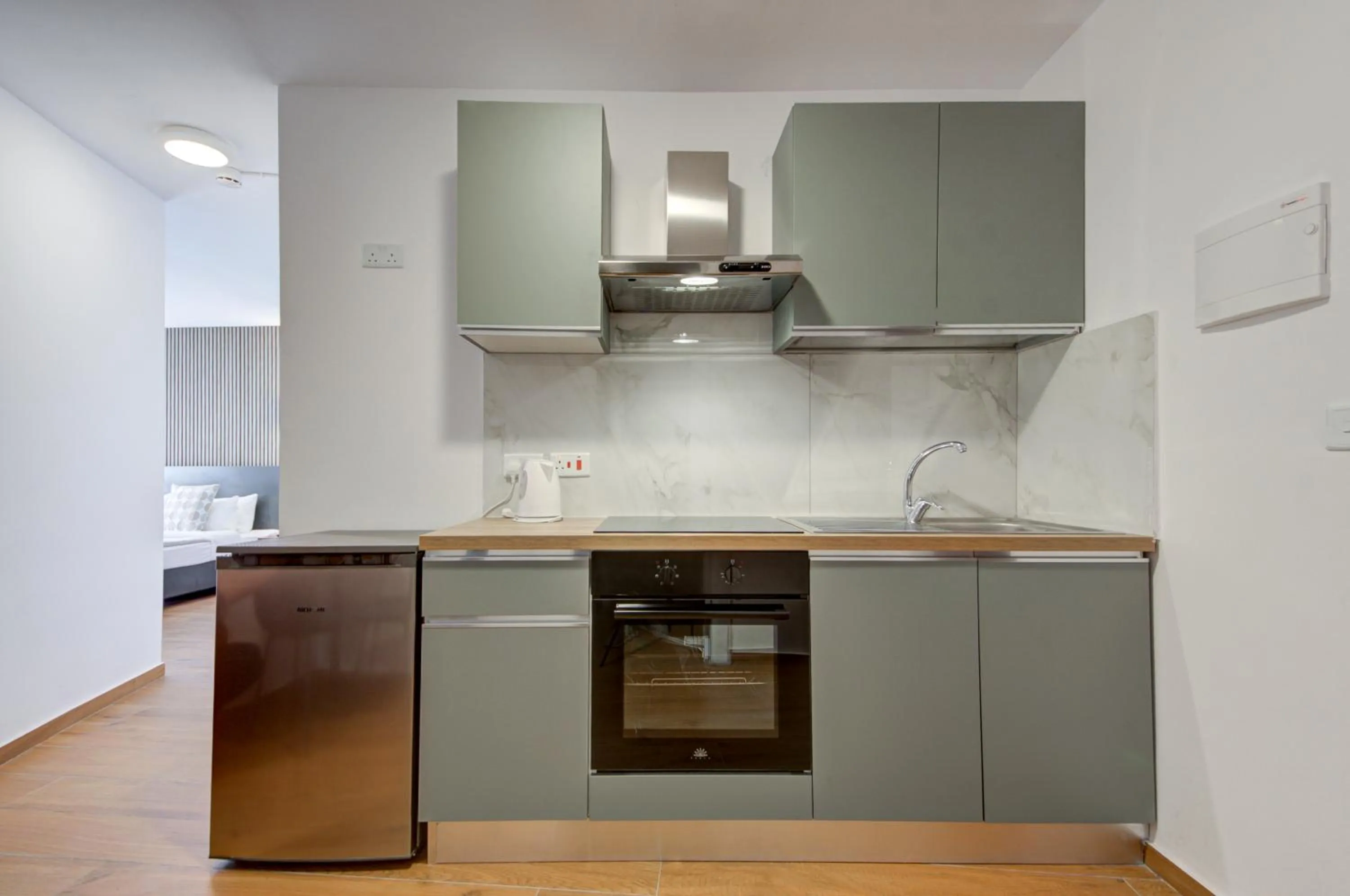 Kitchen or kitchenette in Marina Suites & apartments - Self catering - by Tritoni hotels