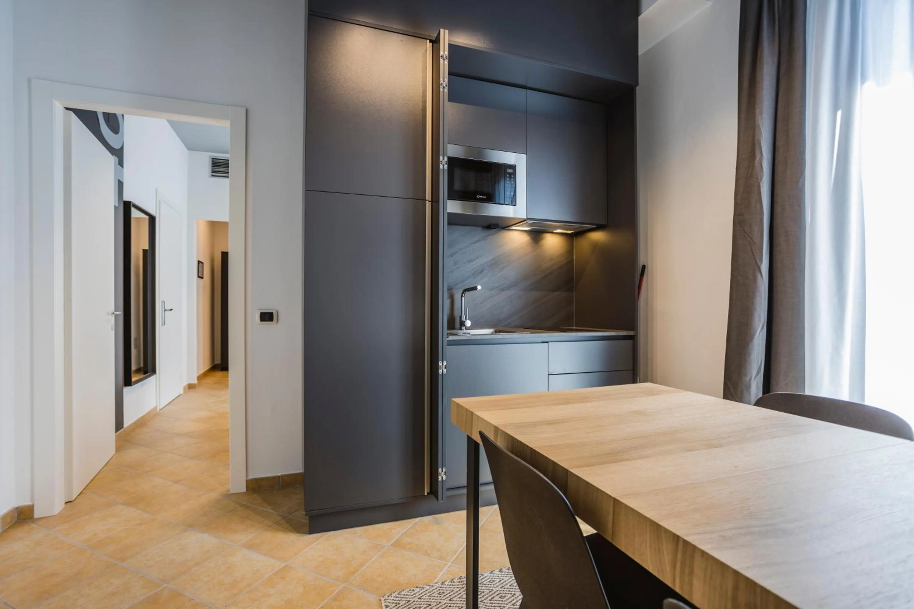 Kitchen or kitchenette in Residence 9 Line